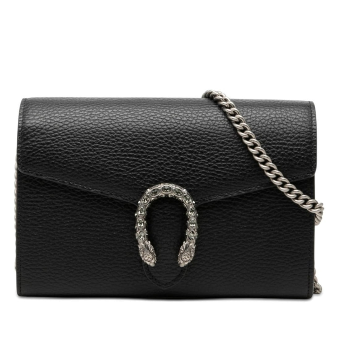 Gucci Dionysus Crossbody Wallet Chain Shoulder Bag 401231 Black Leather Women's GUCCI (1 of 17)
