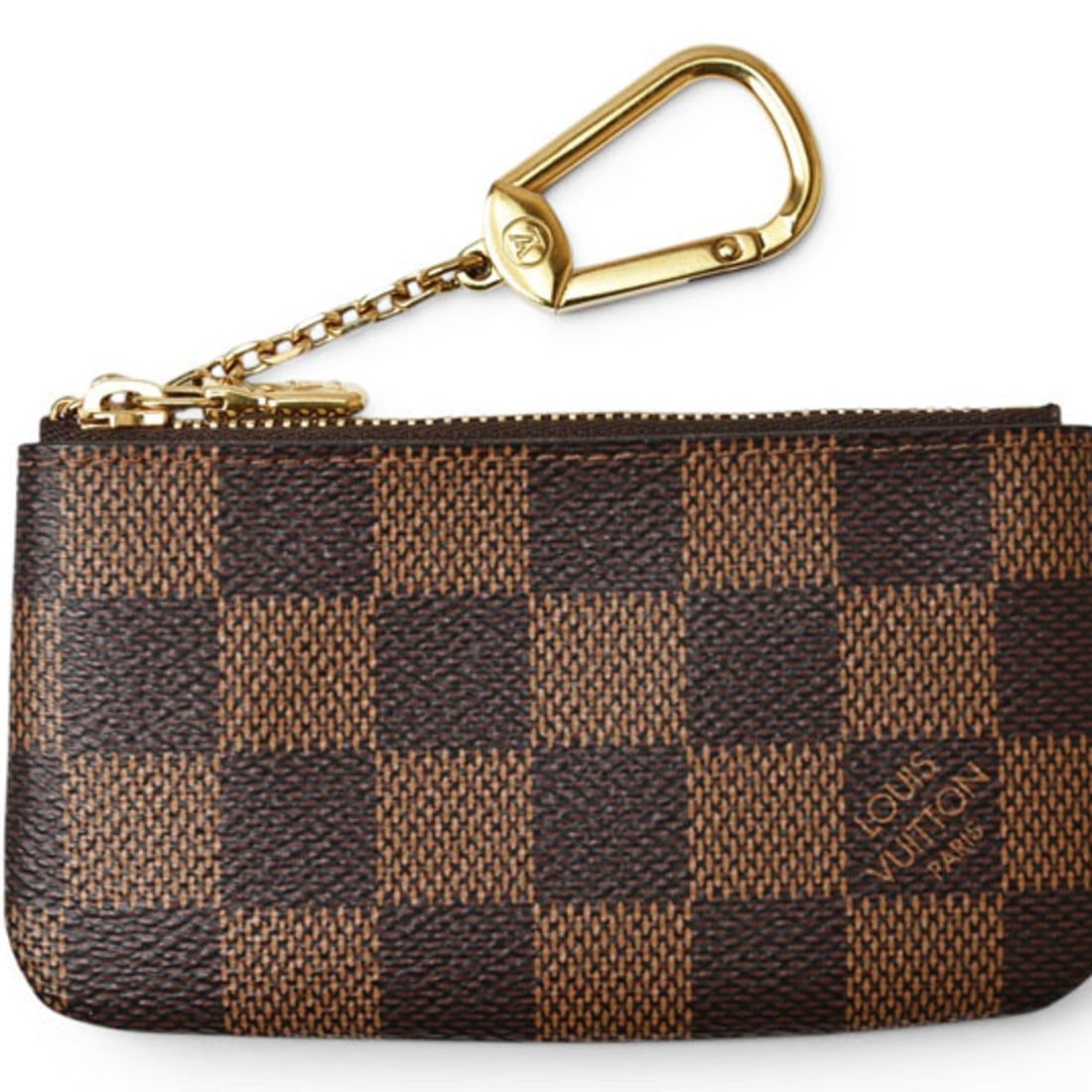 Louis Vuitton coin purse/key case/coin case LOUIS VUITTON Damier Pochette Clé N62658 purse: --- Catalog ---Category: SizeSize (HxWxD): 6cm x 11.5cm x 1cm / 2.36'' x 4.52'' x 0.39''Category: DesignType: Coin purse/coin caseColor: BrownGender: UnisexClosure: ZipperMaterial: Damier Canvas Categ