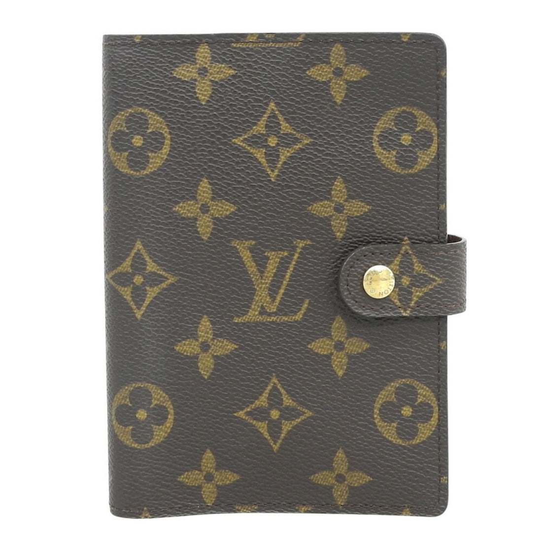 Louis Vuitton Monogram Agenda PM R20005 Notebook Cover: --- Catalog ---Category: DesignColor: MonogramGender: Men,WomenMaterial: Monogram Category: GeneralMPN: R20005Brand: Louis VuittonCategory: Physical PropertiesSize (HxWxD): 14.5cm x 10cm x 1.5cm / 5.7