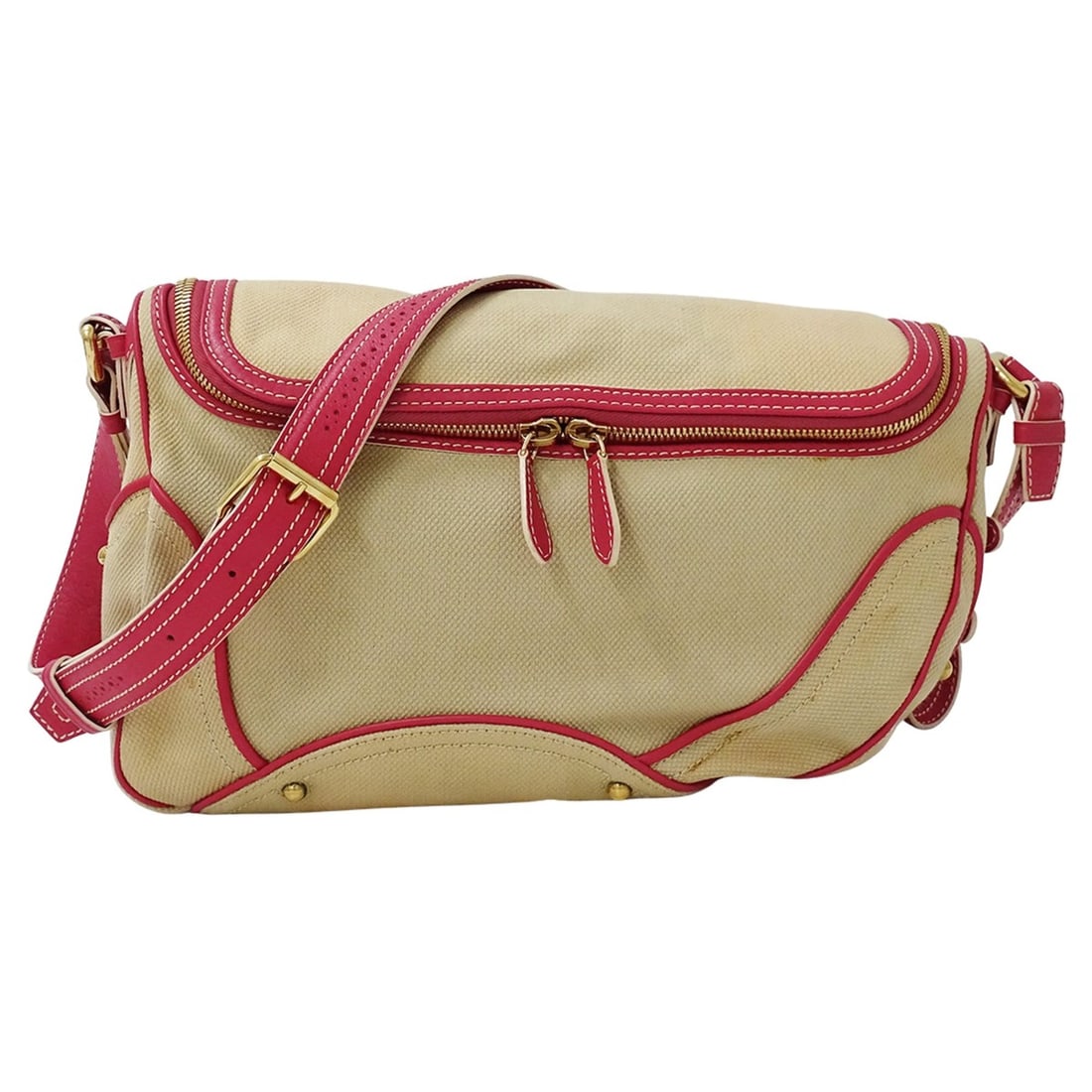Celine CELINE handbag, women's brand shoulder bag, canvas, beige, pink: --- Catalog ---Category: SizeSize (HxWxD): 23cm x 37cm x 13cm / 9.05'' x 14.56'' x 5.11''Category: DesignType: Handbag, Shoulder bagColor: Beige, PinkGender: WomenMaterial: Canvas Category: GeneralBra