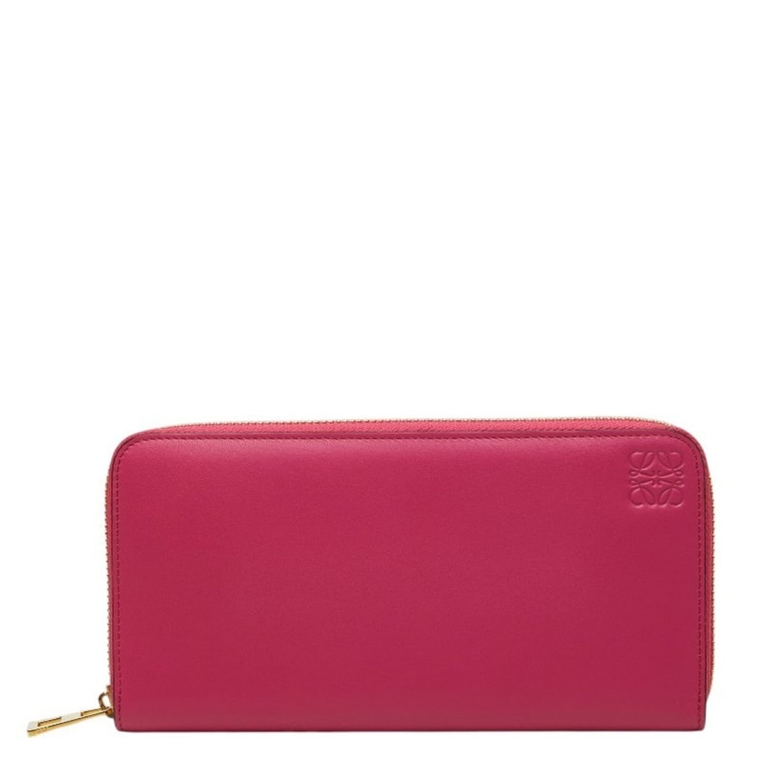 Loewe Anagram Round Zip Long Wallet, Pink Leather, Women's LOEWE: --- Catalog ---Category: SizeSize (HxWxD): 10cm x 19cm x 2cm / 3.93'' x 7.48'' x 0.78''Category: DesignType: Long wallet (bi-fold)Color: PinkGender: WomenMaterial: Leather Category: GeneralBrand: Loew