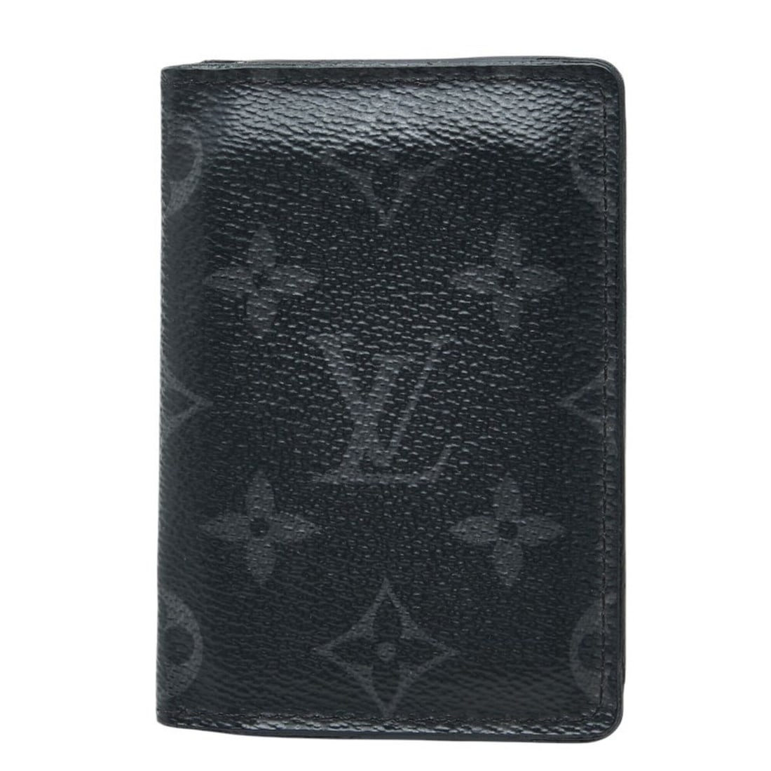 Louis Vuitton Monogram Eclipse Organizer de Poche Business Card Holder/Card Case/Pass Case M61696: --- Catalog ---Category: DesignType: Card caseColor: Black, GrayGender: MenMaterial: Monogram Eclipse Category: GeneralMPN: M61696Brand: Louis VuittonCategory: Physical PropertiesSize (HxWxD): 11cm x 