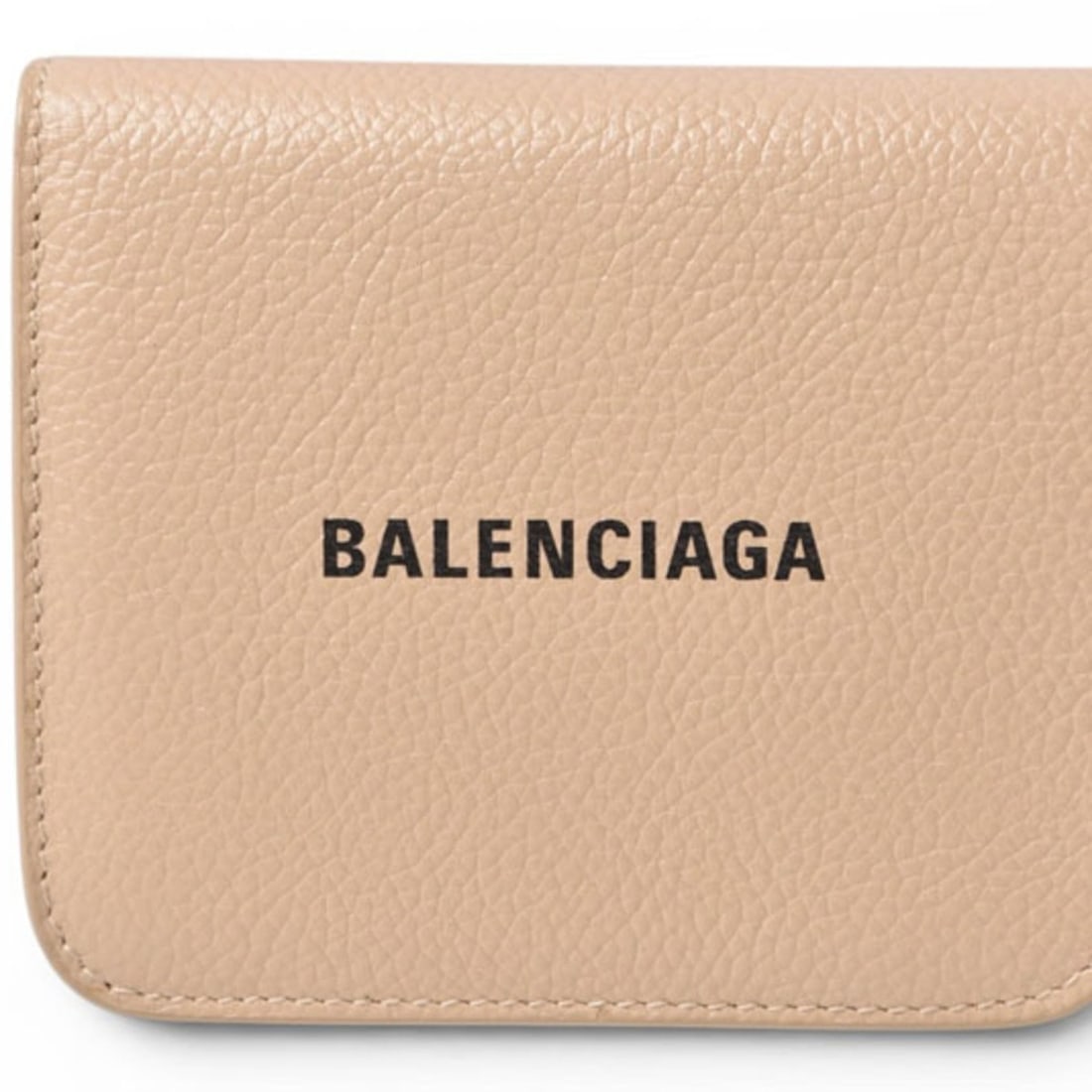 Balenciaga wallet, BALENCIAGA mini wallet/bi-fold wallet 594216 light beige: --- Catalog ---Category: SizeSize (HxWxD): 8.5cm x 10.5cm x 2cm / 3.34'' x 4.13'' x 0.78''Category: DesignType: Wallet (bi-fold)Color: Light beigeGender: Unisex,Women,MenClosure: Snap fastenerMaterial