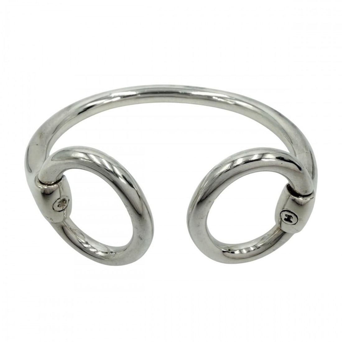 Hermes Bangle for Men and Women, Nausicaä/Nojika Design, Bracelet, Accessory, HERMES, Sterling: --- Catalog ---Category: SizeLength: 17.5cm / 6.88''Category: DesignType: BangleGender: Men,WomenMaterial: Silver 925Category: GeneralBrand: Hermes--- Item List ---Section: ConditionRanking: Rank AB U