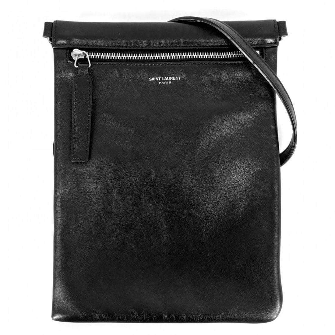 Saint Laurent shoulder bag for women, sacoche, pouch, mini bag, crossbody SAINT LAURENT PARIS: --- Catalog ---Category: SizeSize (HxWxD): 23cm x 17cm / 9.05'' x 6.69''Category: DesignType: Pouch, Shoulder bagColor: BlackGender: WomenMaterial: Leather Category: GeneralBrand: Saint Laurent--- Ite