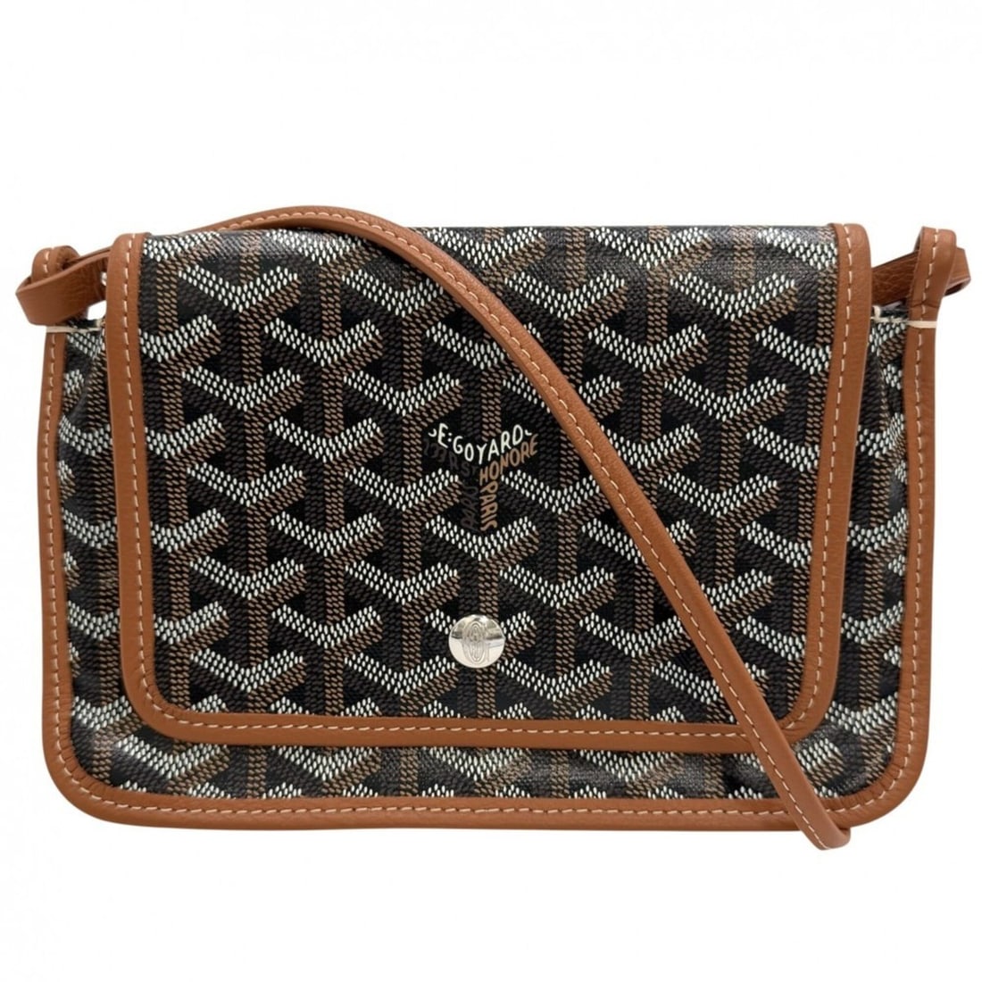 Goyard Plume Shoulder Bag for Women, Pouch Wallet, Bag, Crossbody Coated Canvas, Leather, Black,: --- Catalog ---Category: SizeSize (HxWxD): 14cm x 20.5cm x 1cm / 5.51'' x 8.07'' x 0.39''Category: DesignType: Shoulder bagColor: Black, BrownGender: WomenMaterial: Coated canvas , Leather Category: G