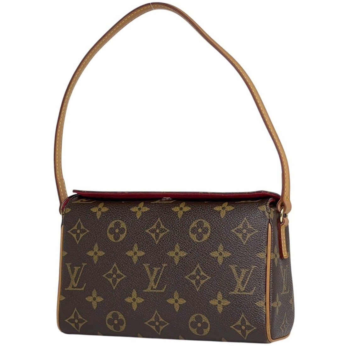 Louis Vuitton Recital One-Shoulder Handbag, Monogram Brown, M51900, Women's: --- Catalog ---Category: SizeSize (HxWxD): 13cm x 20cm x 6.5cm / 5.11'' x 7.87'' x 2.55''Category: DesignType: HandbagColor: BrownGender: WomenMaterial: Monogram Category: GeneralBrand: Louis Vuitton-