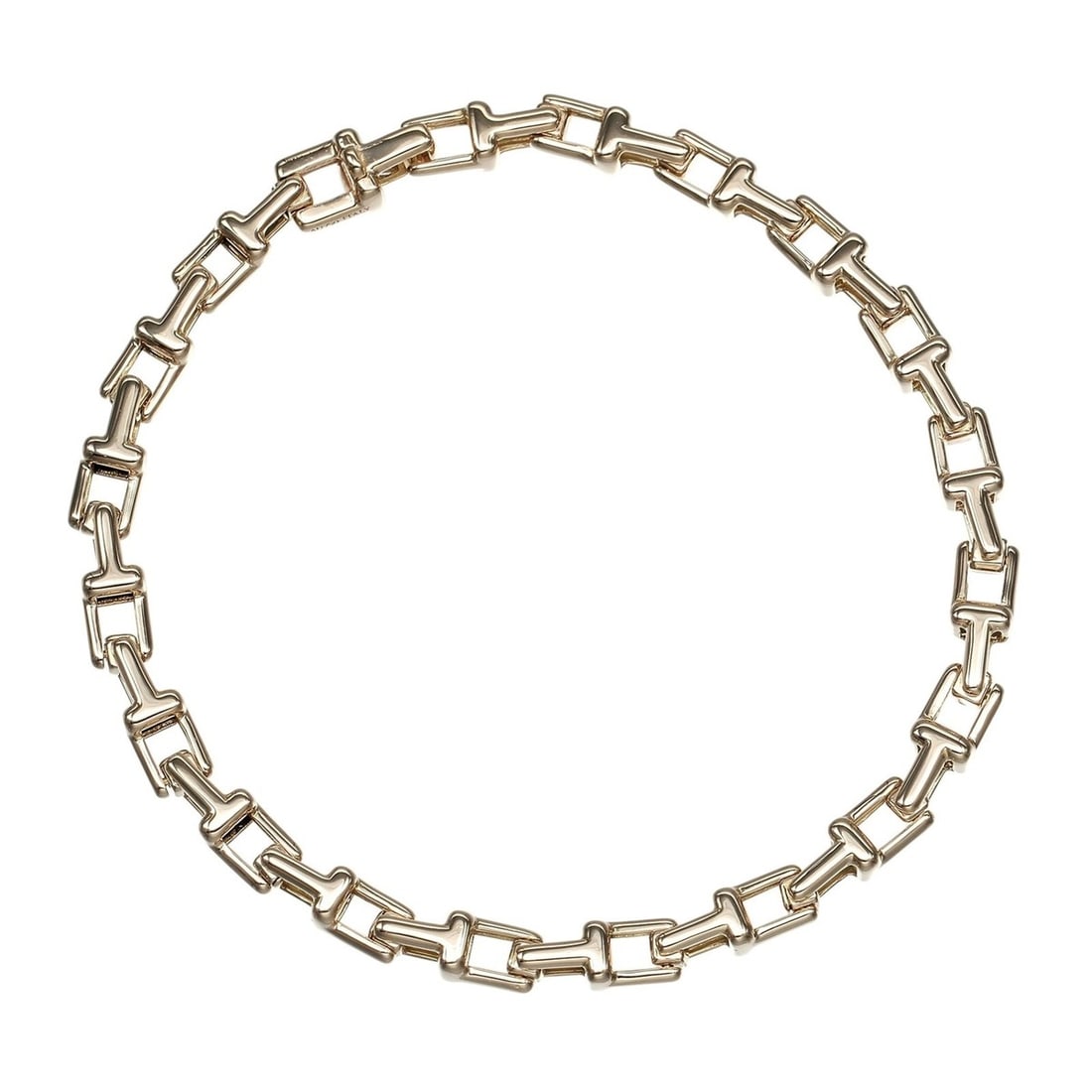 Tiffany & Co. T Narrow Bracelet, 18K Pink Gold, Approx. 11.7g.: --- Catalog ---Category: SizeLength: 16.3cm / 6.41''Category: DesignType: Charm braceletGender: WomenMaterial: Pink gold (18K)Category: GeneralBrand: Tiffany--- Item List ---Section: ConditionRanking: