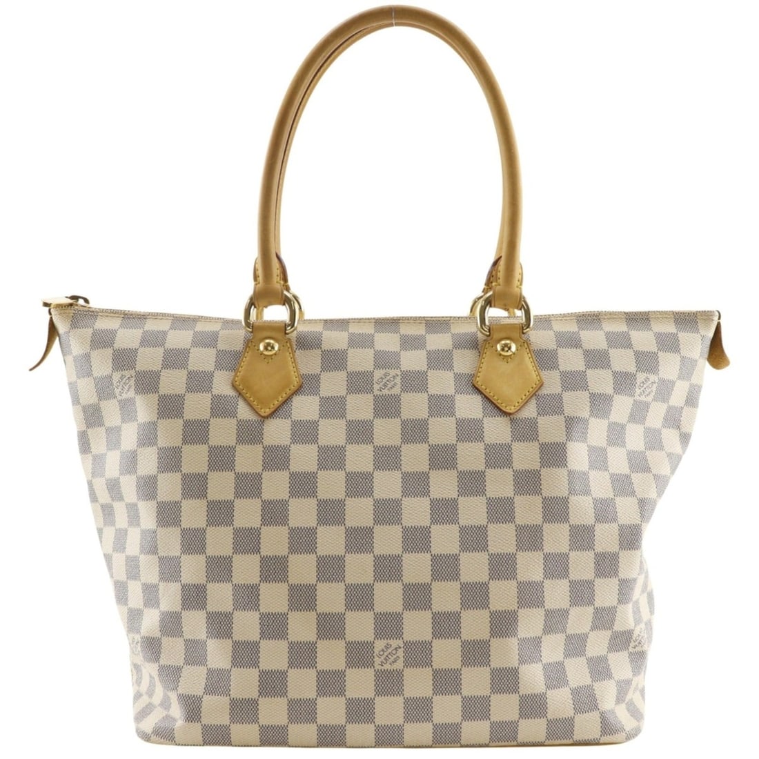 Louis Vuitton Saleya MM Tote Bag N51185 Damier Azur Canvas 2007 White FL1097 A4 SaleyaMM Women's: --- Catalog ---Category: SizeSize (HxWxD): 28cm x 31cm x 18cm / 11.02'' x 12.2'' x 7.08''Category: DesignType: Tote bagColor: WhiteGender: WomenMaterial: Damier Azur Category: GeneralMPN: N51185Brand: