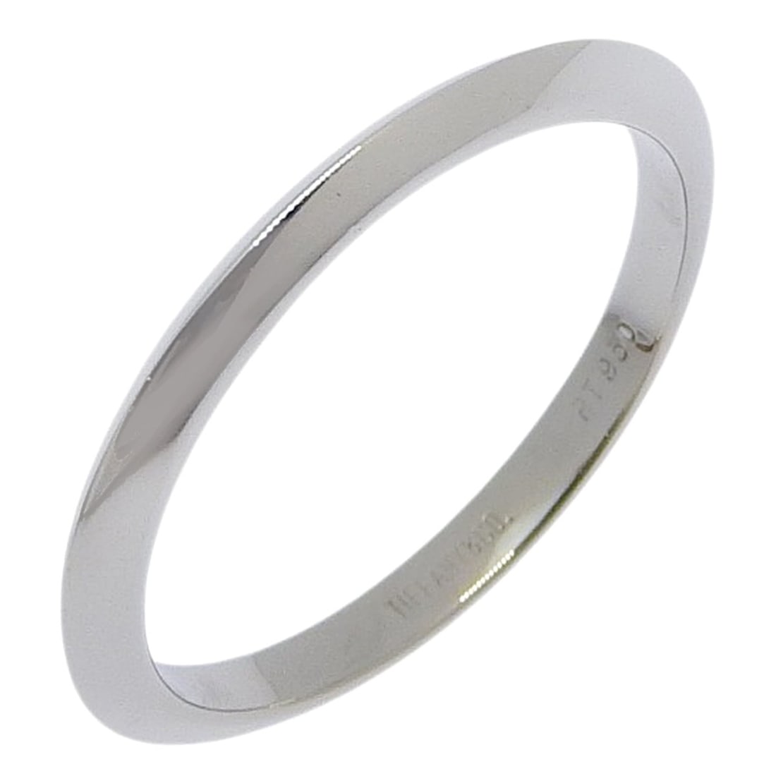 Tiffany & Co. Knife Edge Ring, Size 7, Platinum 950, Approx. 2.1g, Women's.: --- Catalog ---Category: SizeJP Size: 7US Size: 4Category: DesignType: Band ringGender: WomenMaterial: Platinum 950Category: GeneralBrand: Tiffany--- Item List ---Section: ConditionRanking: Rank A Use
