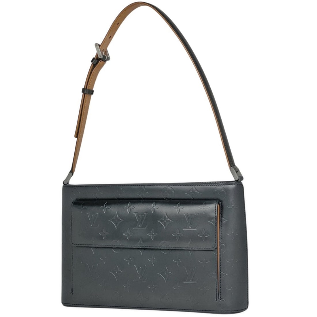 Louis Vuitton Alston Shoulder Bag, Monogram Mat Noir (Black), M55122, Women's: --- Catalog ---Category: SizeSize (HxWxD): 19cm x 30cm x 8cm / 7.48'' x 11.81'' x 3.14''Category: DesignType: Shoulder bagColor: Black, NoirGender: WomenMaterial: Monogram Mat Category: GeneralBrand: 