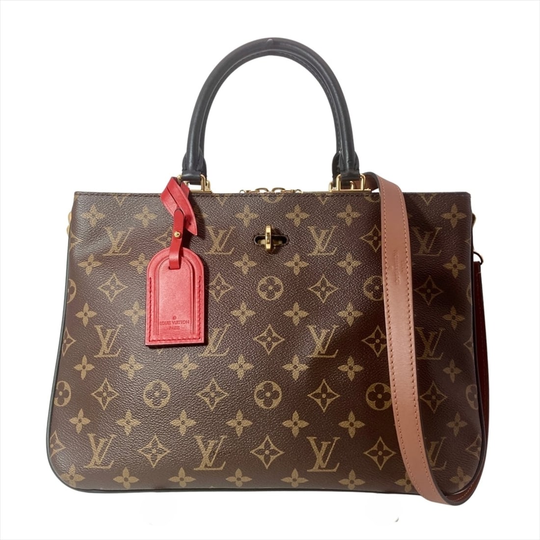 Louis Vuitton Millefeuille Handbag 2-Way Monogram Canvas M44254 Brown CA0128 Shoulder Bag: --- Catalog ---Category: SizeSize (HxWxD): 24cm x 33cm x 14cm / 9.44'' x 12.99'' x 5.51''Category: DesignType: Handbag, Shoulder bagColor: BrownGender: Women,MenMaterial: Monogram , Canvas Category: G
