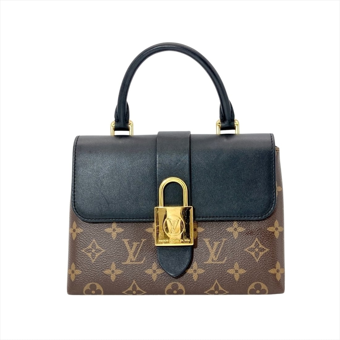 Louis Vuitton Rocky BB Handbag, 2-way, Monogram Canvas, M44141, Noir (RFID), Women's.: --- Catalog ---Category: SizeSize (HxWxD): 15.5cm x 21cm x 7.5cm / 6.1'' x 8.26'' x 2.95''Category: DesignType: HandbagColor: Black, NoirGender: WomenMaterial: Monogram , Canvas Category: GeneralMPN: 