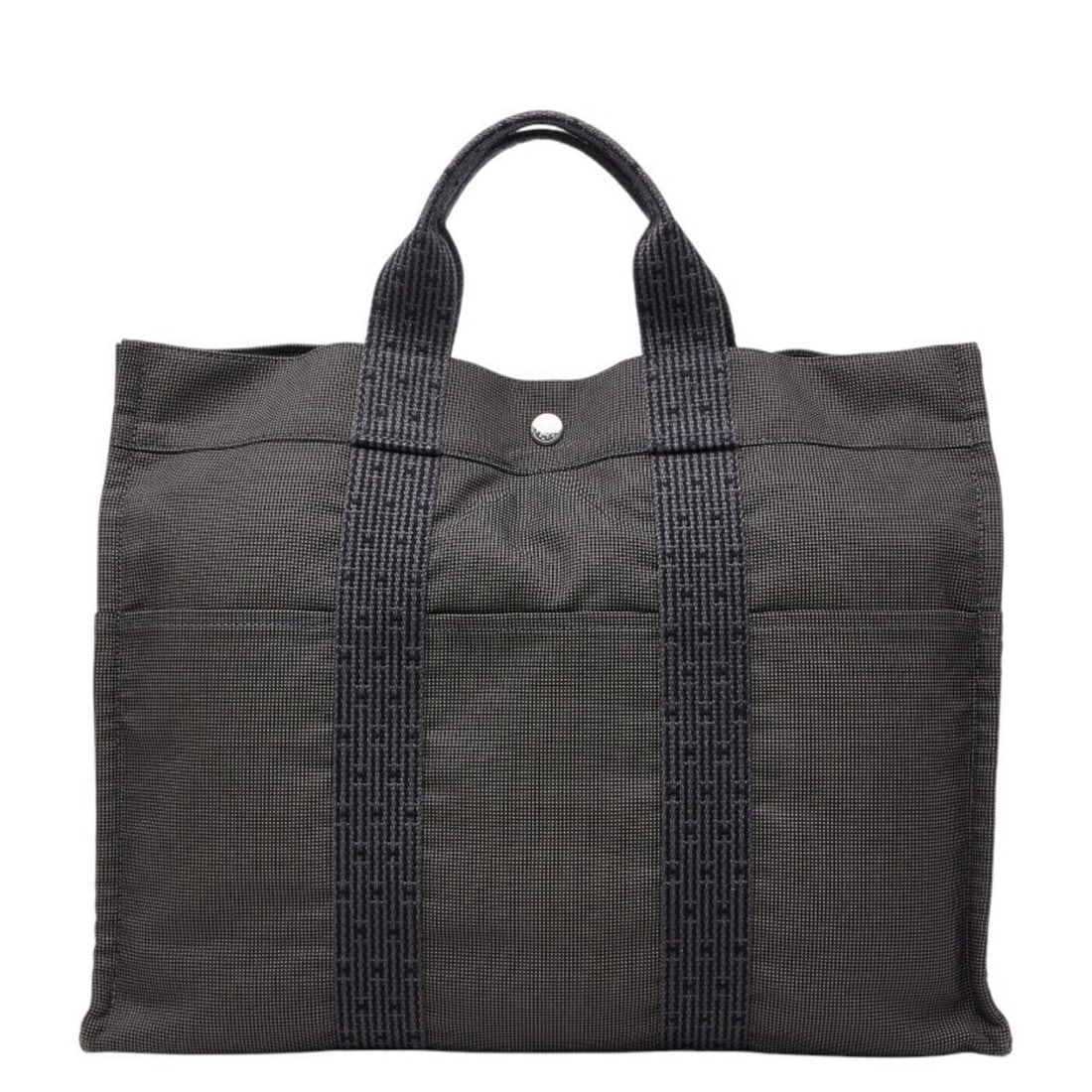 Hermes Herline MM Tote Bag Handbag, Gray Canvas, Women's HERMES: --- Catalog ---Category: SizeSize (HxWxD): 31cm x 43cm x 10.5cm / 12.2'' x 16.92'' x 4.13''Category: DesignType: Handbag, Tote bagColor: GrayGender: WomenMaterial: Canvas Category: GeneralBrand: Herme
