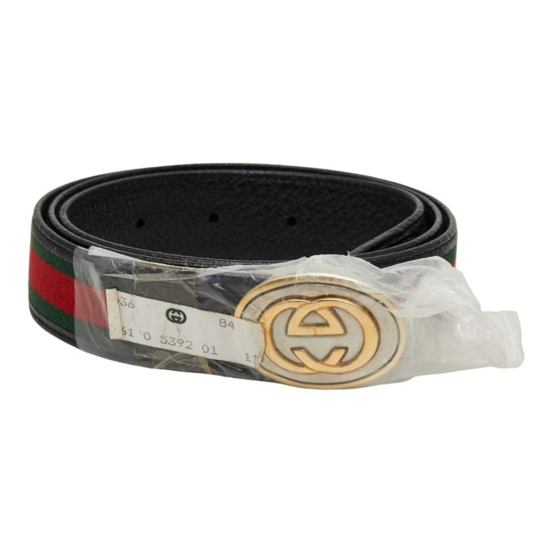 Gucci Sherry Line GG Logo Buckle Belt 0360840061 Black Green Red Leather Men's GUCCI: --- Catalog ---Category: SizeWidth: 3cm / 1.18''Length: 91cm - 96cm / 35.82'' - 37.79''Category: DesignType: Standard beltColor: Black, Green, Red colorGender: MenMaterial (Strap): Leather Category: G