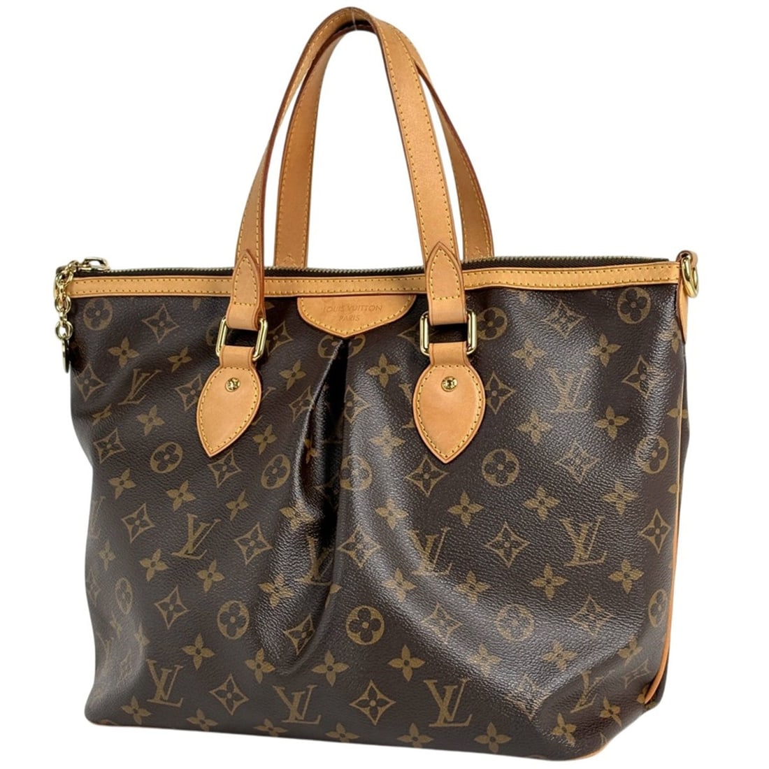 Louis Vuitton Palermo PM Handbag Tote Bag Monogram Brown M40145 Women's: --- Catalog ---Category: SizeSize (HxWxD): 25cm x 29cm x 15.5cm / 9.84'' x 11.41'' x 6.1''Category: DesignType: Handbag, Tote bagColor: BrownGender: WomenMaterial: Monogram Category: GeneralMPN: M4014