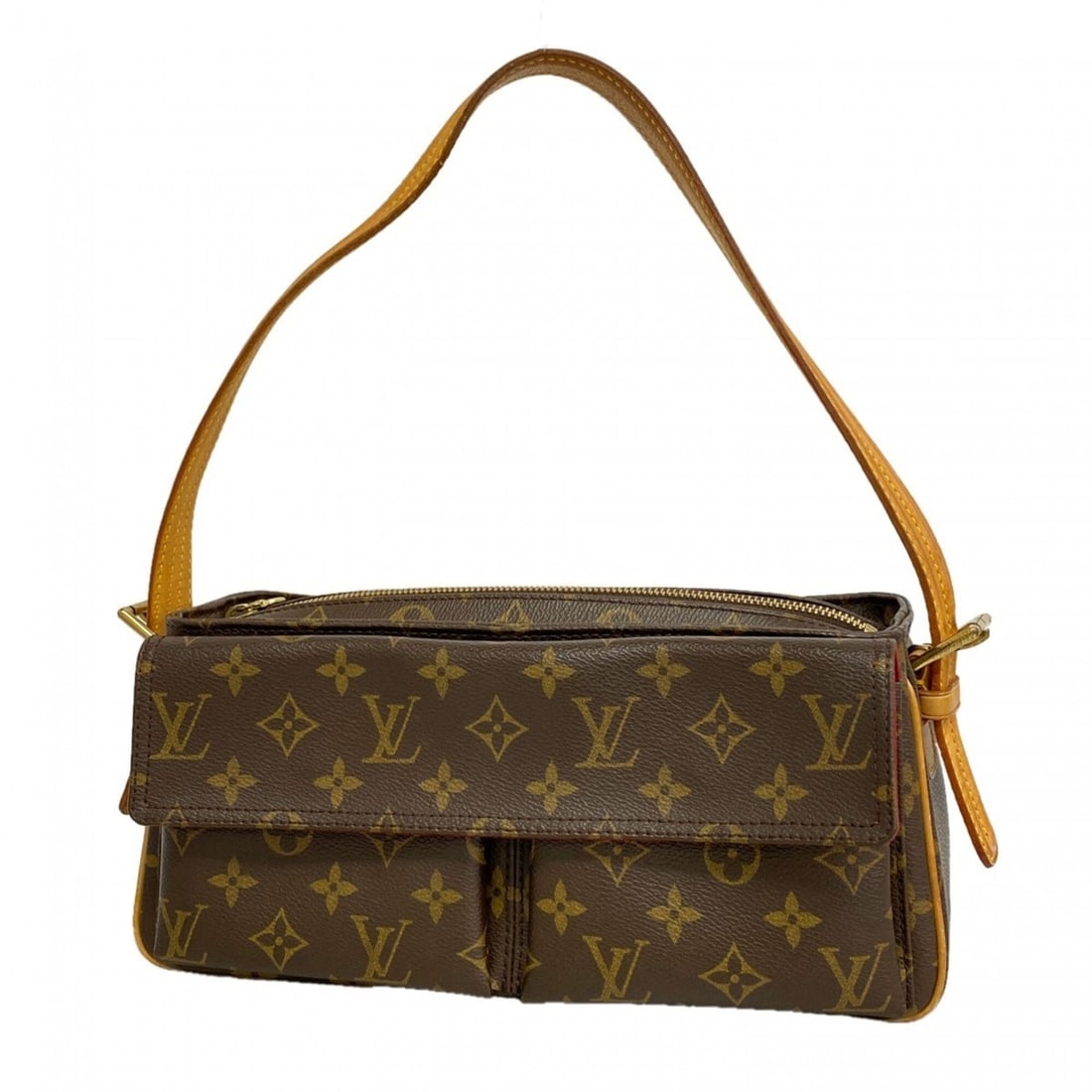 Louis Vuitton Monogram Vivacite MM Shoulder Bag M51164 Brown Women's P3063520: --- Catalog ---Category: SizeSize (HxWxD): 14cm x 30cm x 9cm / 5.51'' x 11.81'' x 3.54''Category: DesignType: Shoulder bagColor: BrownGender: WomenCategory: GeneralMPN: M51164Brand: Louis Vuitton--- I