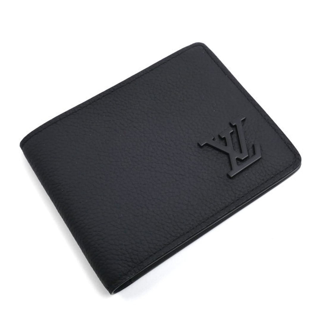LOUIS VUITTON Louis Vuitton Portefeuille Multiple Bi-fold Wallet Aerogram Black M69829 Men's: --- Catalog ---Category: SizeSize (HxWxD): 9cm x 11.5cm / 3.54'' x 4.52''Category: DesignType: Wallet (bi-fold)Color: BlackGender: MenMaterial: Leather Category: GeneralMPN: M69829Brand: Louis Vuitton