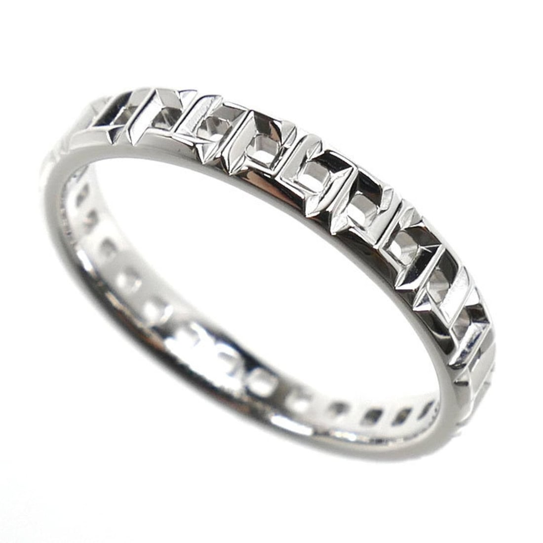 TIFFANY&Co. Tiffany 18KWG White Gold T True Narrow Ring 62508426 3.7g Men's: --- Catalog ---Category: SizeJP Size: 18US Size: 9Category: DesignType: Band ringGender: MenMaterial: White gold (18K)Category: GeneralMPN: 62508426Brand: TiffanyCountry of Origin: USA--- Item List --