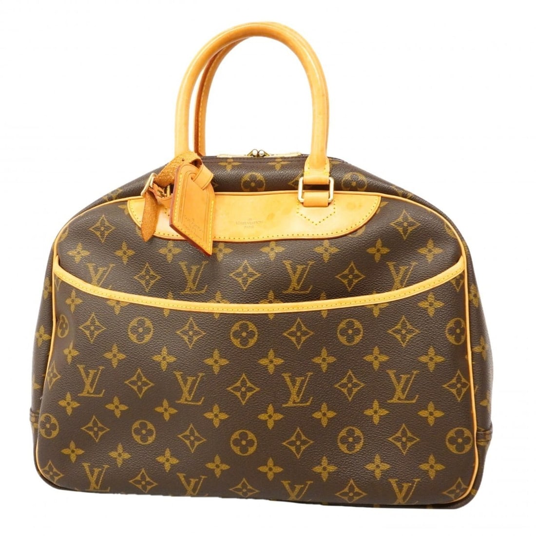 Louis Vuitton Monogram Deauville Handbag M47270 Brown Women's P3119871: --- Catalog ---Category: SizeSize (HxWxD): 25cm x 34cm x 13cm / 9.84'' x 13.38'' x 5.11''Category: DesignType: HandbagColor: BrownGender: WomenCategory: GeneralMPN: M47270Brand: Louis Vuitton--- Item 