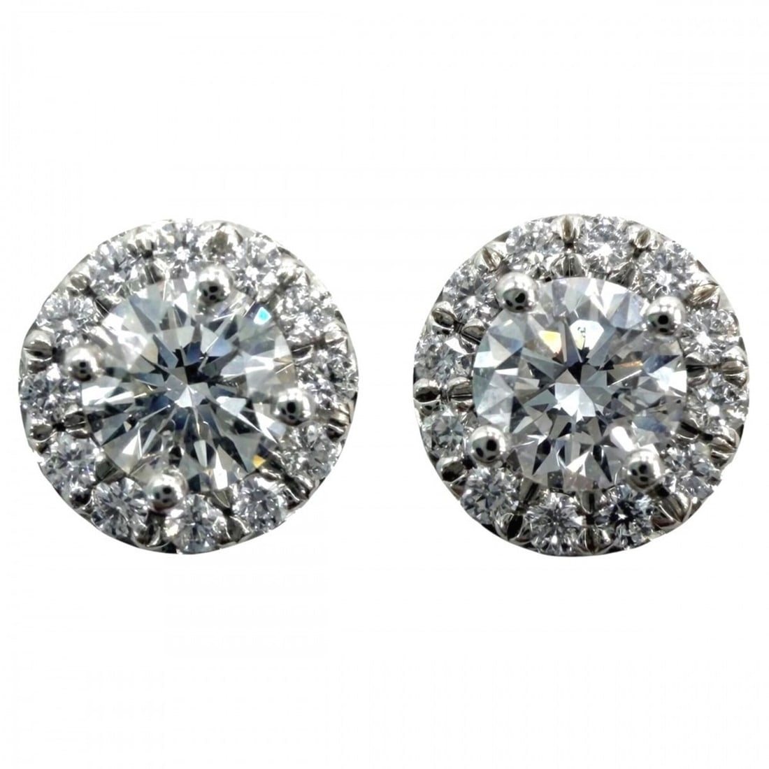 Tiffany & Co. Soleste Earrings for Women, Platinum 950, Diamond, Approx. 2.6g: --- Catalog ---Category: SizeWeight: 2.6g / 0.09oz.Size (HxWxD): 5.00mm x 5.00mm / 0.20'' x 0.20''Category: DesignType: Stud earringsStone: DiamondGender: WomenMaterial: Platinum 950Category: GeneralB