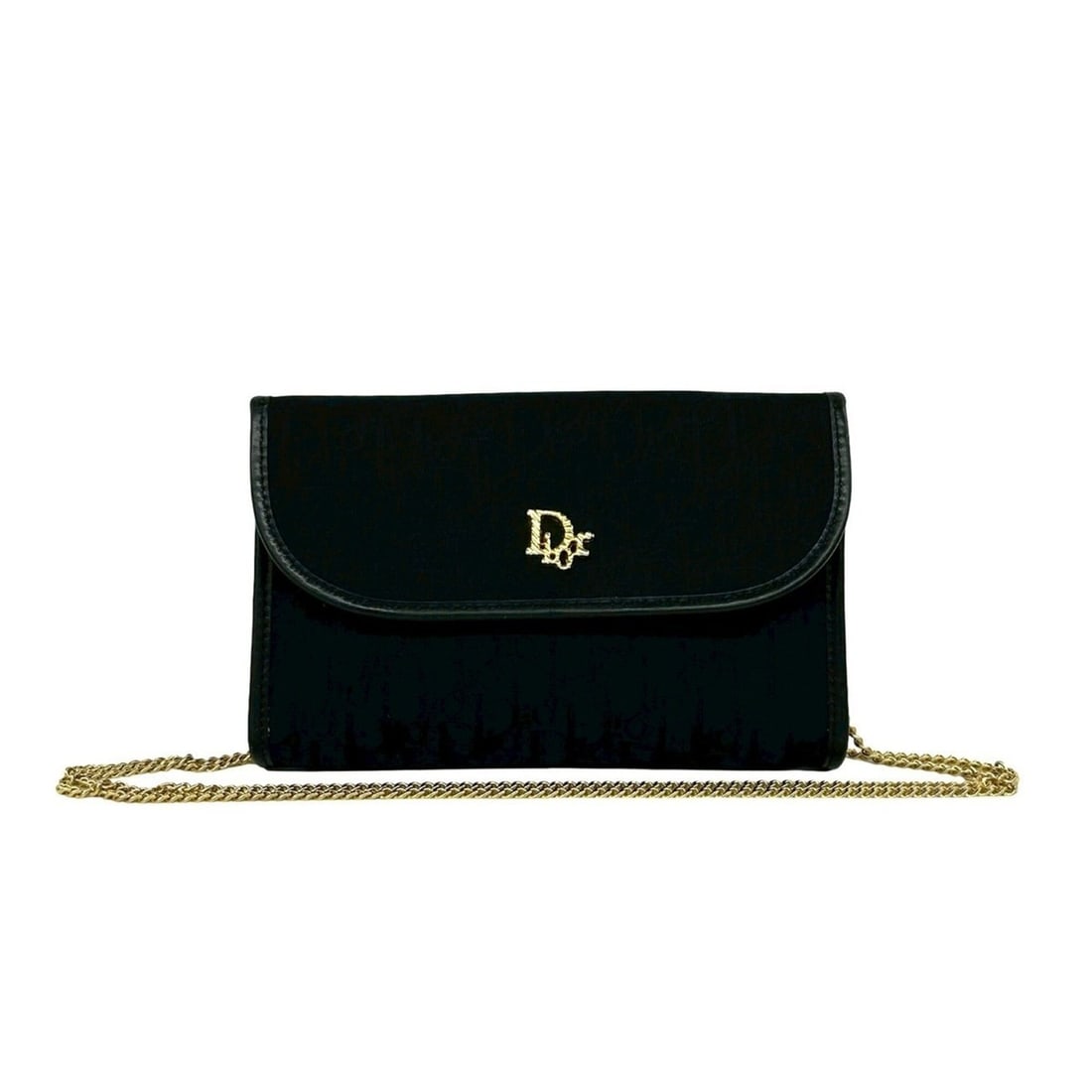 Christian Dior Vintage Trotter Pattern Logo Hardware Canvas Leather Chain Shoulder Bag Black 29543: --- Catalog ---Category: SizeSize (HxWxD): 12cm x 19cm x 3.5cm / 4.72'' x 7.48'' x 1.37''Category: DesignType: Shoulder bagColor: BlackGender: WomenMaterial: Canvas , Leather Category: GeneralBrand: C