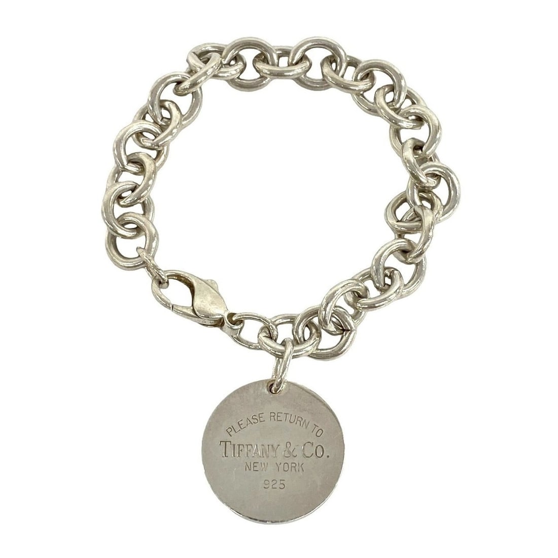 TIFFANY&Co. Tiffany Vintage Return to Bracelet, Sterling Silver 925, Accessory, 66-10: --- Catalog ---Category: SizeLength: 18.8cm / 7.4''Category: DesignType: Charm braceletColor: SilverGender: WomenMaterial: Silver 925Category: GeneralBrand: Tiffany--- Item List ---Section: ConditionR
