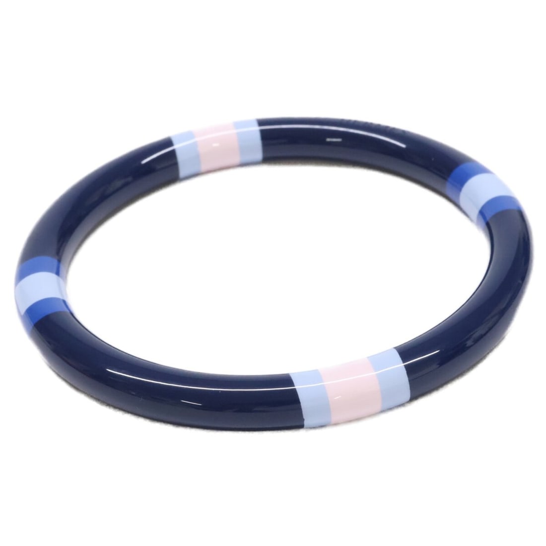 HERMES H Equipe PM Lacquered Wood Bangle T2 Blue Women's: --- Catalog ---Category: SizeLength: 20cm / 7.87''Category: DesignType: BangleColor: BlueGender: WomenMaterial: WoodCategory: GeneralBrand: Hermes--- Item List ---Section: ConditionRanking: Rank A Use