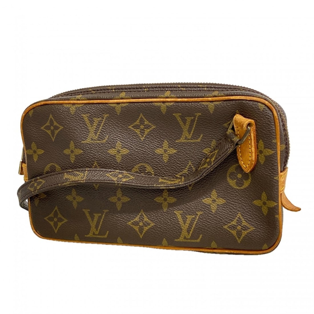 Louis Vuitton Monogram Pochette Marly Bandoulière M51828 Brown Women's: --- Catalog ---Category: SizeSize (HxWxD): 12cm x 22cm x 4cm / 4.72'' x 8.66'' x 1.57''Category: DesignType: PochetteColor: BrownGender: WomenCategory: GeneralMPN: M51828Brand: Louis Vuitton--- Item L