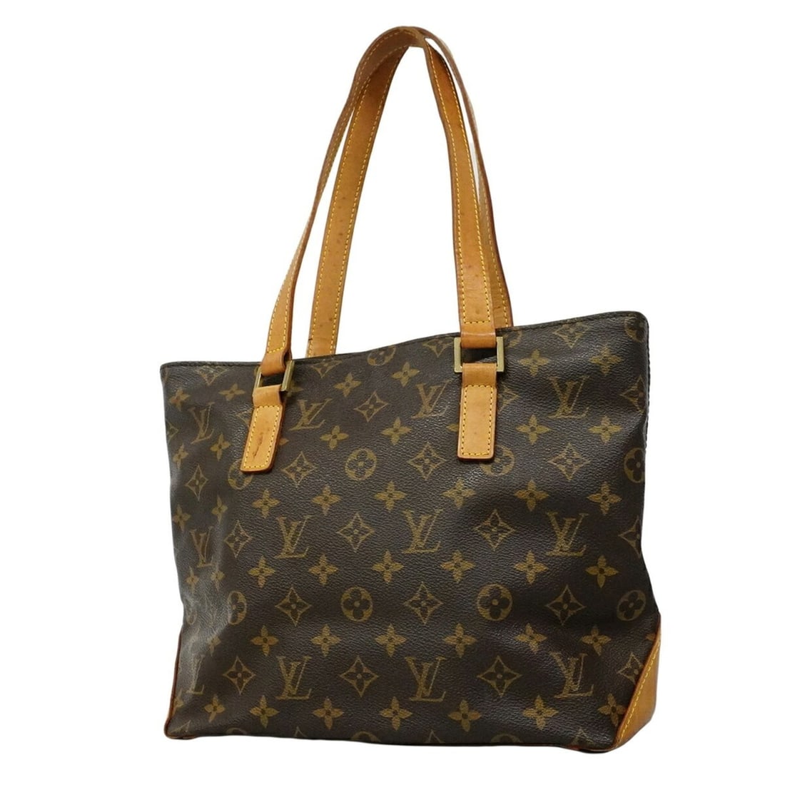 Louis Vuitton Monogram Cabas Piano Tote Bag M51148 Brown Women's: --- Catalog ---Category: SizeSize (HxWxD): 24cm x 27cm x 12cm / 9.44'' x 10.62'' x 4.72''Category: DesignType: Tote bagColor: BrownGender: WomenCategory: GeneralMPN: M51148Brand: Louis Vuitton--- Item