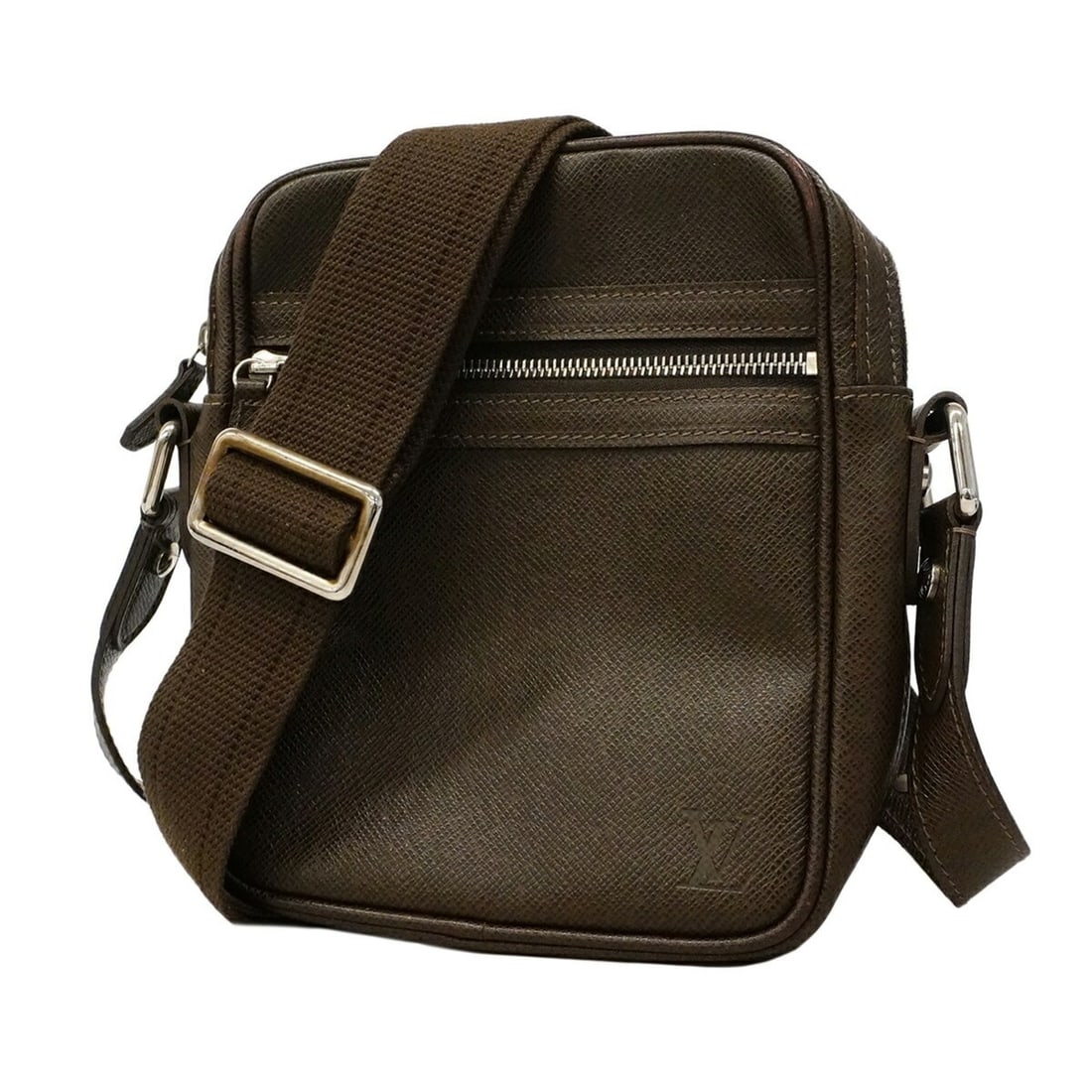 Louis Vuitton Taiga Dimitri Shoulder Bag M32468 Grizzly Men's (1 of 16)
