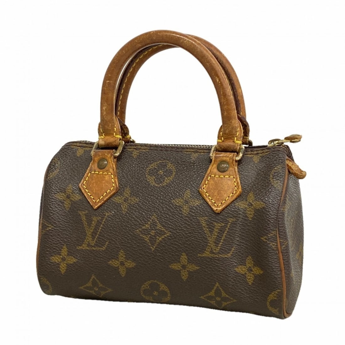 Louis Vuitton Monogram Mini Speedy Handbag M41534 Brown Women's: --- Catalog ---Category: SizeSize (HxWxD): 9cm x 16cm x 7cm / 3.54'' x 6.29'' x 2.75''Category: DesignType: HandbagColor: BrownGender: WomenCategory: GeneralMPN: M41534Brand: Louis Vuitton--- Item Lis