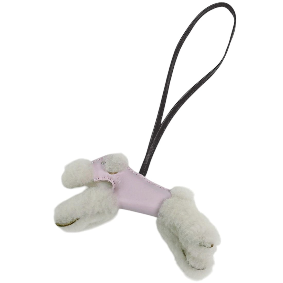Hermes Buddy Charm Dog Motif Bag Leather Pink Brown Women's: --- Catalog ---Category: SizeSize (HxWxD): 14.5cm x 23.5cm / 5.7'' x 9.25''Category: DesignColor: Brown, PinkGender: WomenMaterial: Leather Category: GeneralBrand: Hermes--- Item List ---Section: Cond