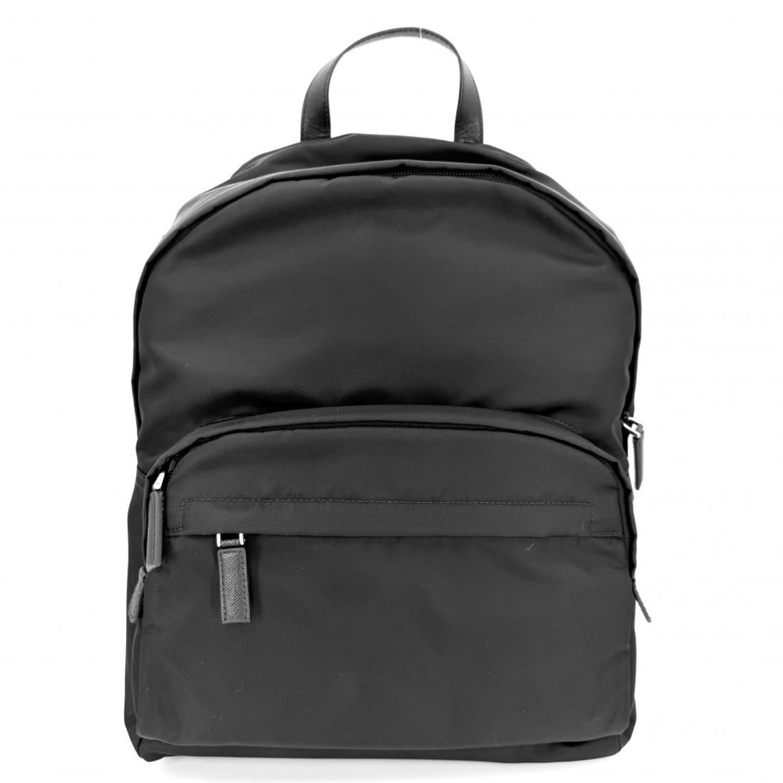Prada Backpack for Men and Women, Triangle Logo, PRADA 2VZ066, Nylon, Black, Silver Hardware: --- Catalog ---Category: SizeSize (HxWxD): 40cm x 30cm x 17cm / 15.74'' x 11.81'' x 6.69''Strap Length: 80cm / 31.49''Category: DesignType: BackpackColor: BlackGender: Men,WomenMaterial: Nylon Categor