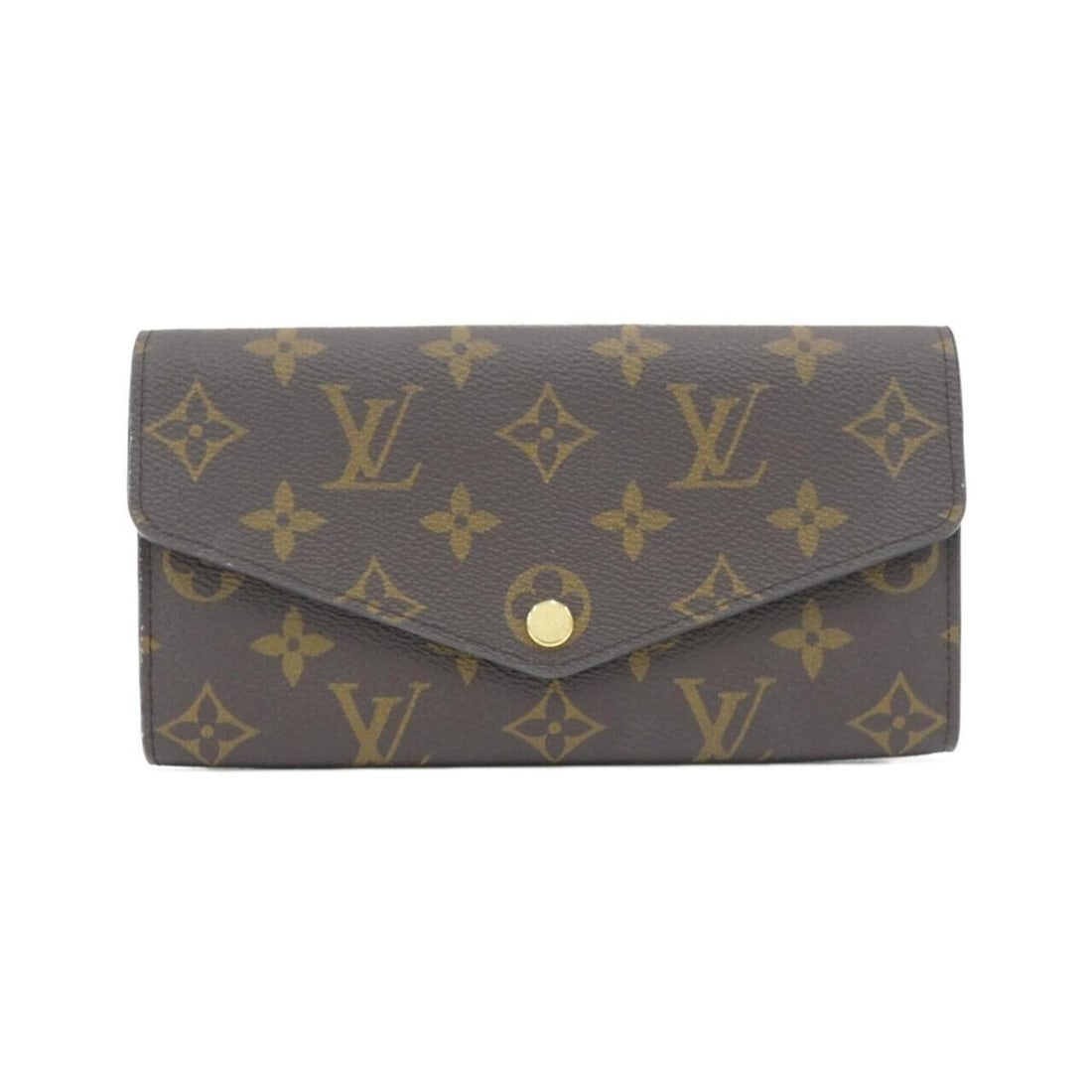 Louis Vuitton Monogram Portefeuille Sarah M60531 Wallet: --- Catalog ---Category: SizeSize (HxWxD): 10cm x 19cm x 3cm / 3.93'' x 7.48'' x 1.18''Category: DesignType: Long wallet (bi-fold)Color: MarronGender: Women,MenMaterial: Coated canvas Category: Genera