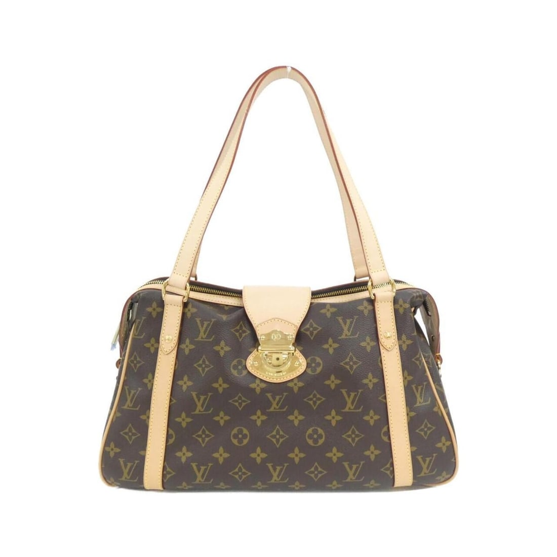 Louis Vuitton Monogram Streza PM M51186 Shoulder Bag: --- Catalog ---Category: SizeSize (HxWxD): 23cm x 40cm x 14cm / 9.05'' x 15.74'' x 5.51''Category: DesignType: Shoulder bagColor: MarronGender: WomenMaterial: Coated canvas Hardware Color: