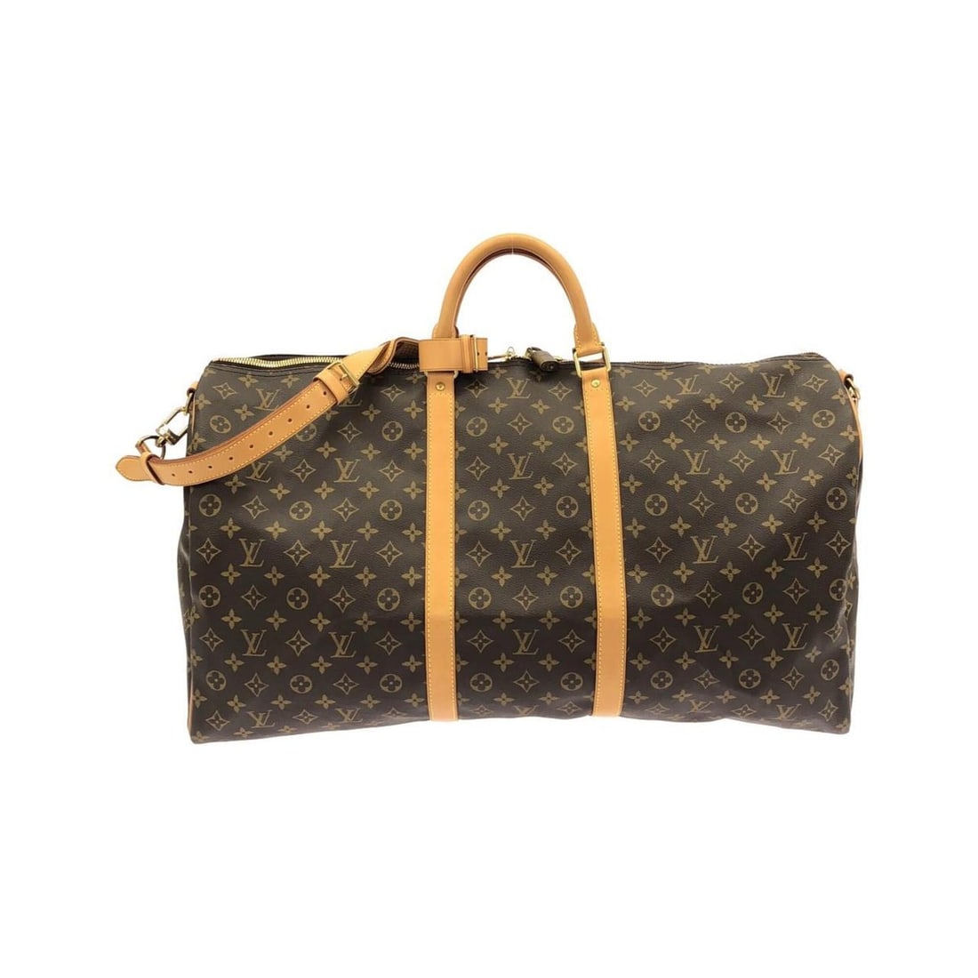 Louis Vuitton Monogram Keepall Bandoulière 60cm M41412 Boston Bag: --- Catalog ---Category: SizeSize (HxWxD): 33cm x 60cm x 24cm / 12.99'' x 23.62'' x 9.44''Category: DesignType: Boston bagColor: MarronGender: Men,WomenMaterial: Coated canvas Hardware Color: