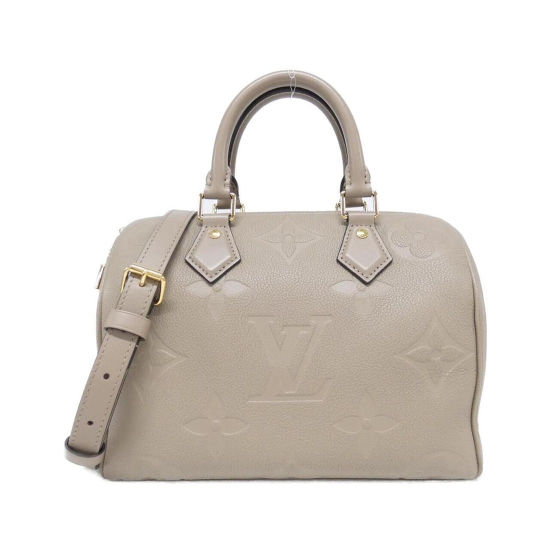 Louis Vuitton Monogram Empreinte Speedy Bandoulière 25cm M59273 Boston Bag: --- Catalog ---Category: SizeSize (HxWxD): 19cm x 25cm x 15cm / 7.48'' x 9.84'' x 5.9''Category: DesignType: Boston bagColor: TourterelleGender: WomenMaterial: Leather Hardware Color: GoldLeather/Fur 