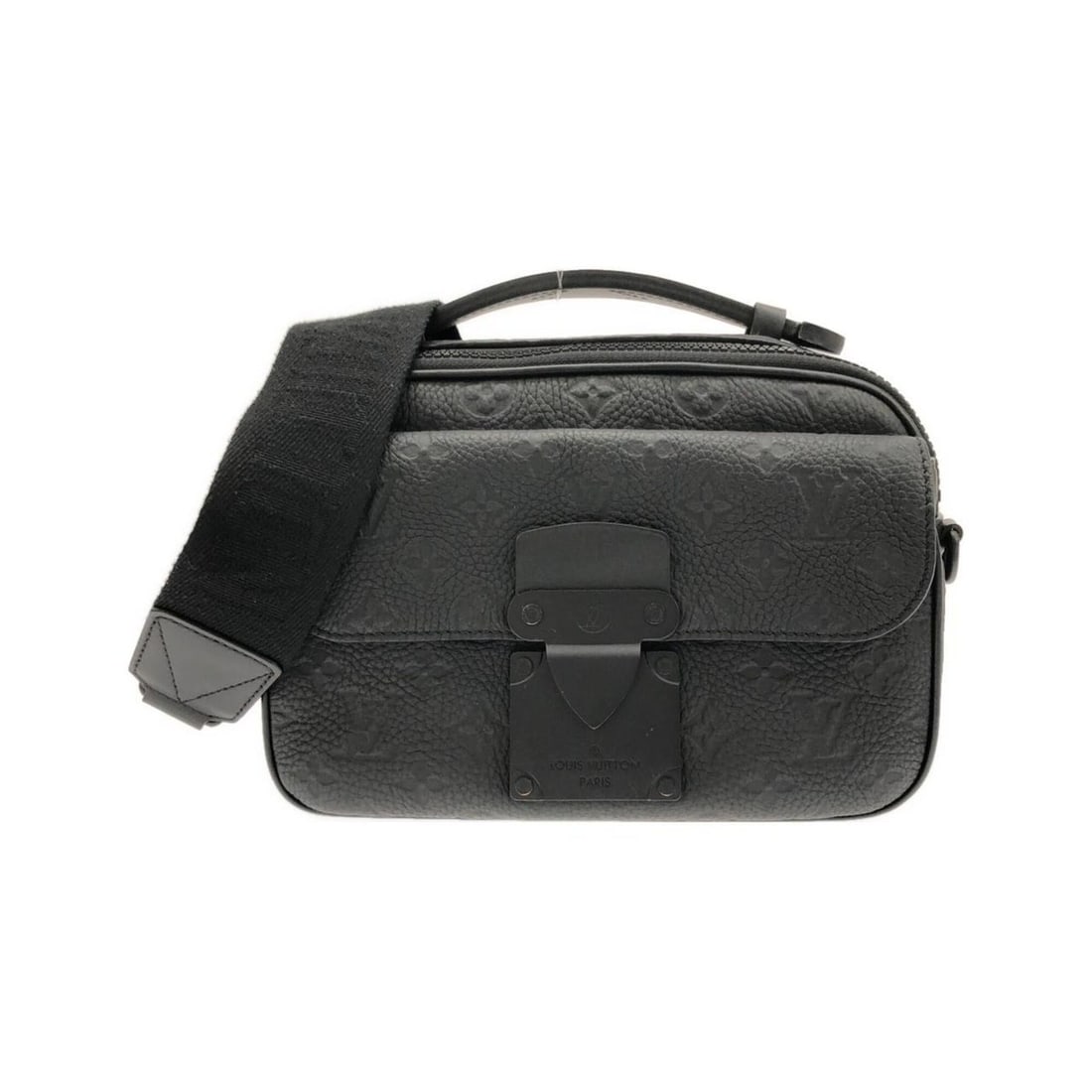 Louis Vuitton Taurillon Monogram S-Lock Messenger M58489 Shoulder Bag: --- Catalog ---Category: SizeSize (HxWxD): 18cm x 24.5cm x 9.5cm / 7.08'' x 9.64'' x 3.74''Category: DesignType: Shoulder bagColor: BlackGender: Men,WomenMaterial: Leather Leather/Fur Type: Calf leath