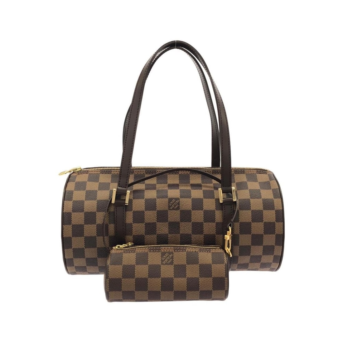 Louis Vuitton Damier Papillon 30cm N51303 Handbag: --- Catalog ---Category: SizeSize (HxWxD): 15cm x 30.5cm x 15cm / 5.9'' x 12'' x 5.9''Category: DesignType: Handbag, PouchColor: EbeneGender: Men,WomenMaterial: Coated canvas Hardware Color: GoldCateg