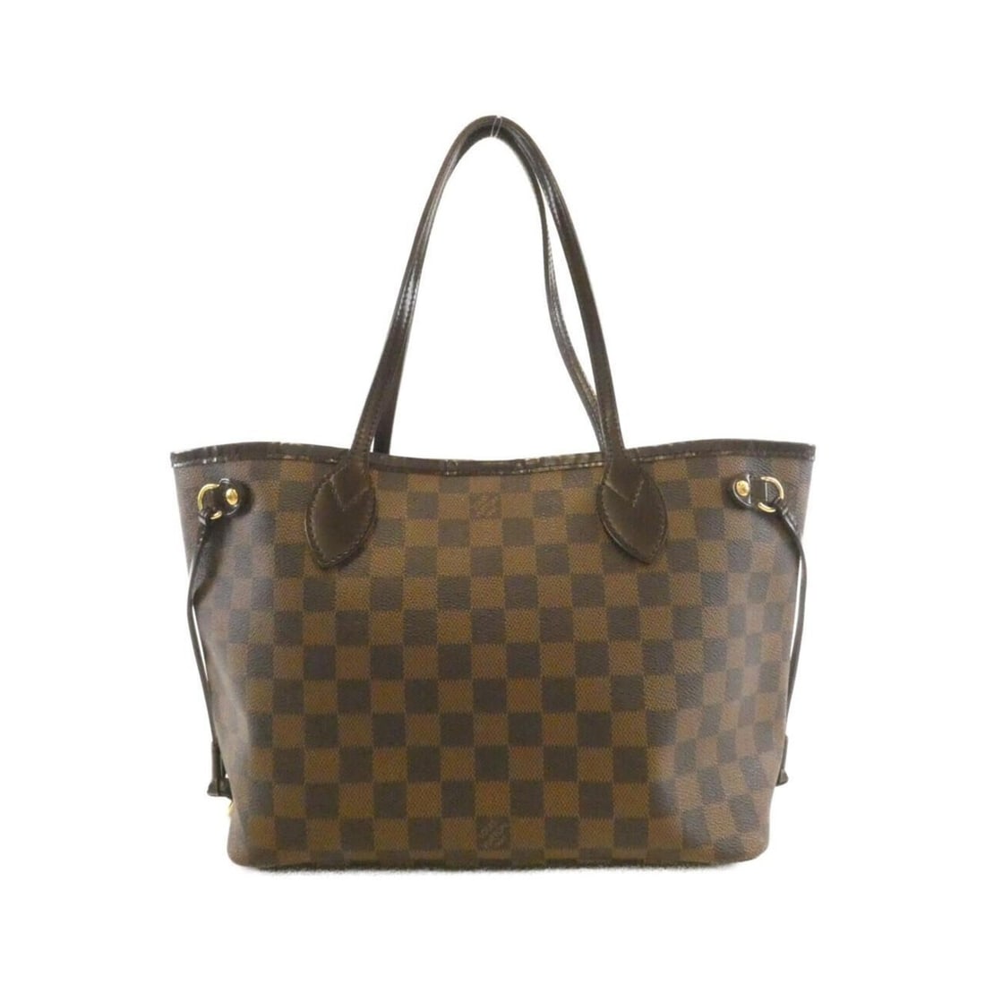 Louis Vuitton Damier Neverfull PM N51109 Handbag: --- Catalog ---Category: SizeSize (HxWxD): 22cm x 37cm x 13cm / 8.66'' x 14.56'' x 5.11''Category: DesignType: HandbagColor: EbeneGender: WomenMaterial: Coated canvas Hardware Color: GoldCategory: Gen