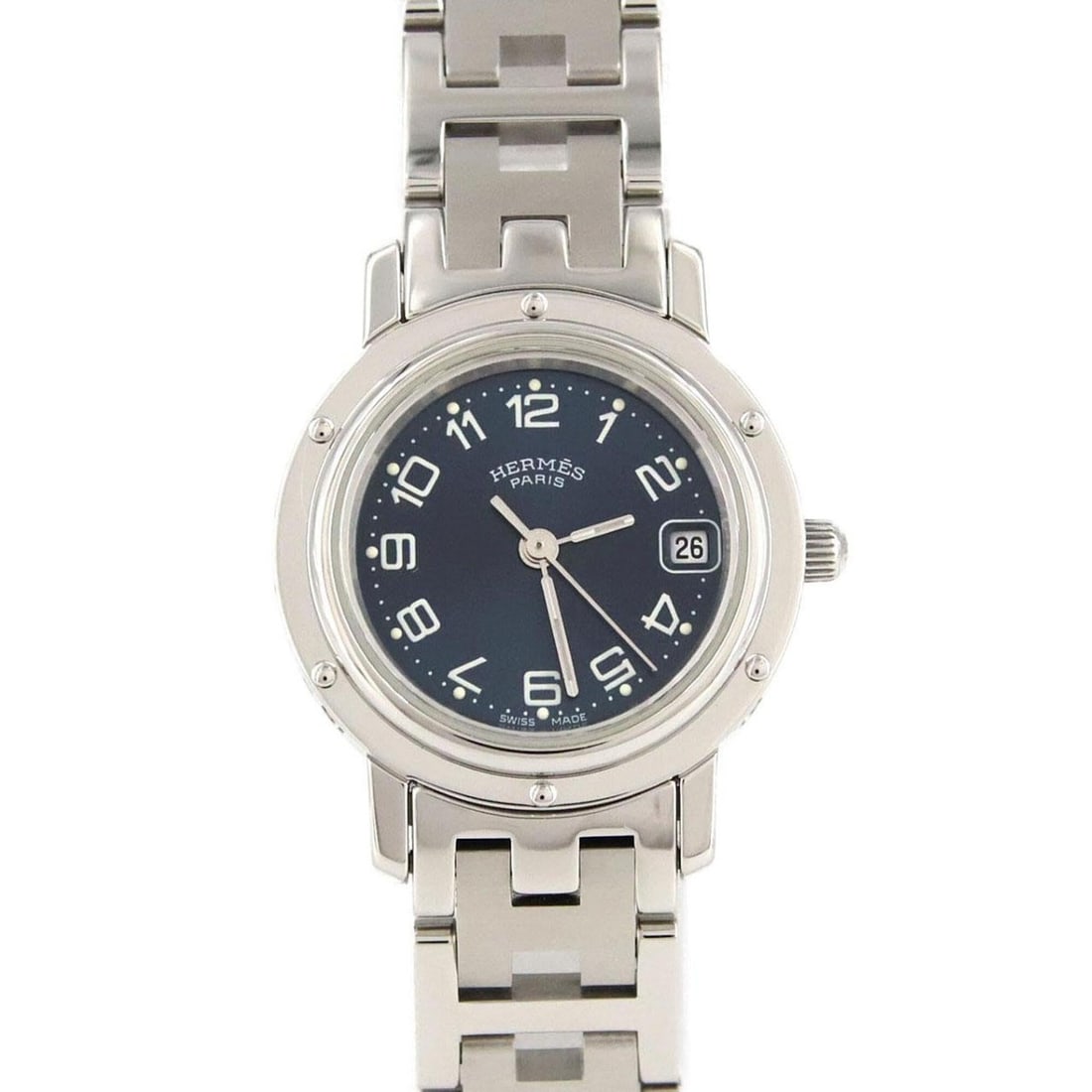 Hermes Clipper CL4.210 SS Quartz Watch (1 of 15)