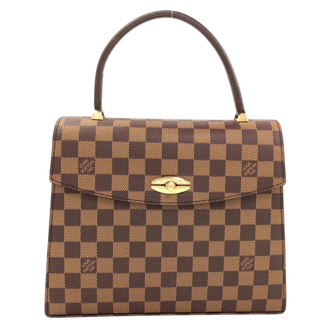 Louis Vuitton N51379 Malesherbes Handbag, Damier Canvas, Women's LOUIS VUITTON: --- Catalog ---Category: SizeSize (HxWxD): 21.5cm x 26cm x 6.5cm / 8.46'' x 10.23'' x 2.55''Handle Length: 27cm / 10.62''Category: DesignType: HandbagColor: Damier Canvas, EbeneGender: WomenClosure: T