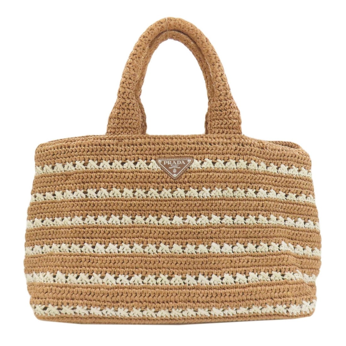Prada BN2888 Canapa Handbag, Raffia, Women's PRADA (1 of 18)