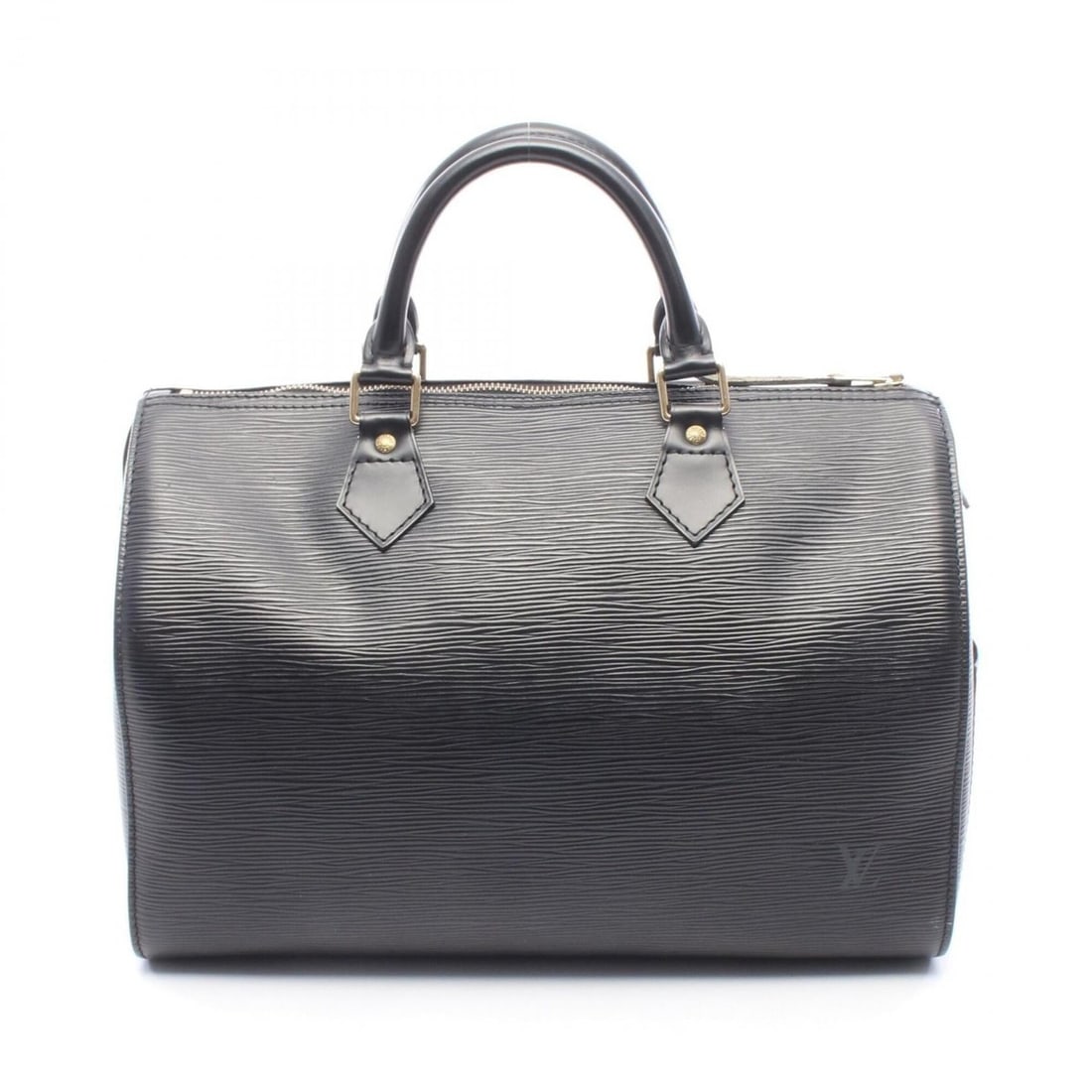 Louis Vuitton Speedy 30 Handbag, Leather, Epi Women's, Black, M59022 (1 of 10)