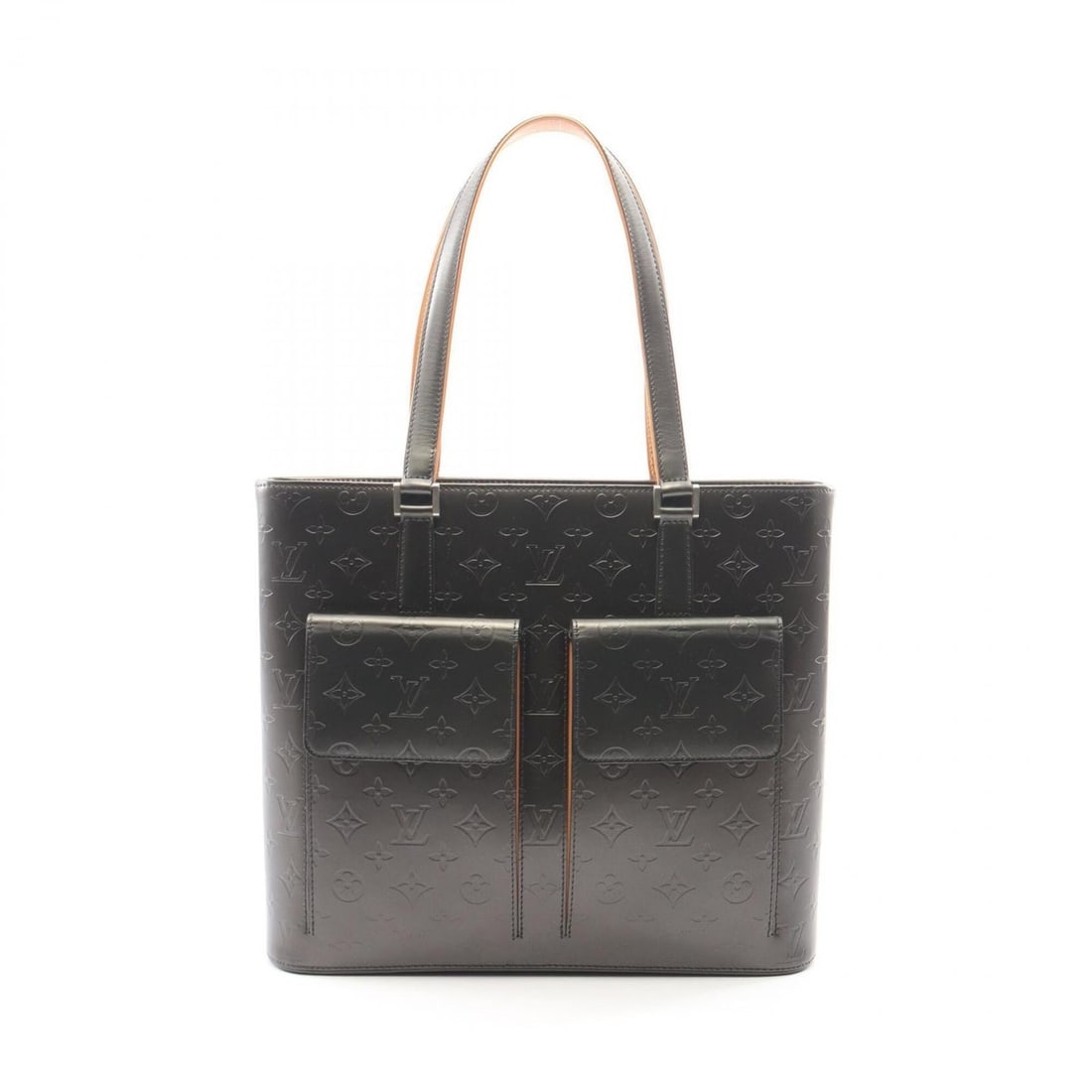 Louis Vuitton Wilwood Tote Bag Handbag Leather Monogram Matte Women's Black M55102: --- Catalog ---Category: SizeSize (HxWxD): 31cm x 36cm x 10.5cm / 12.2'' x 14.17'' x 4.13''Category: DesignType: Handbag, Tote bagColor: Black, NoirGender: WomenMaterial: Monogram Mat Category: Genera