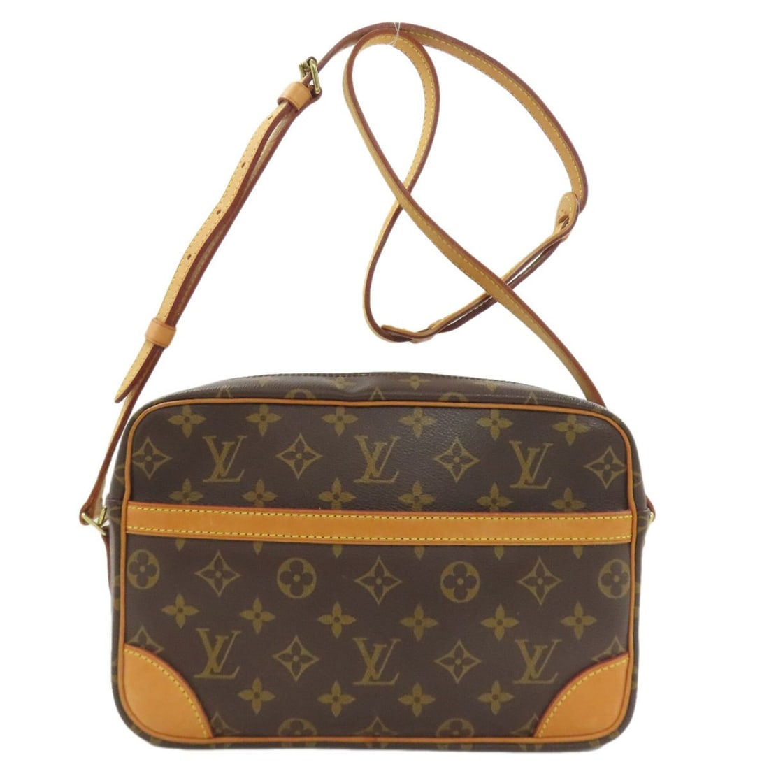 Louis Vuitton M51274 Trocadero 27 Shoulder Bag, Monogram Canvas, Women's LOUIS VUITTON: --- Catalog ---Category: SizeSize (HxWxD): 18cm x 27cm x 7cm / 7.08'' x 10.62'' x 2.75''Strap Length: 114.5cm - 133cm / 45.07'' - 52.36''Category: DesignType: Shoulder bagColor: MonogramGender: WomenC