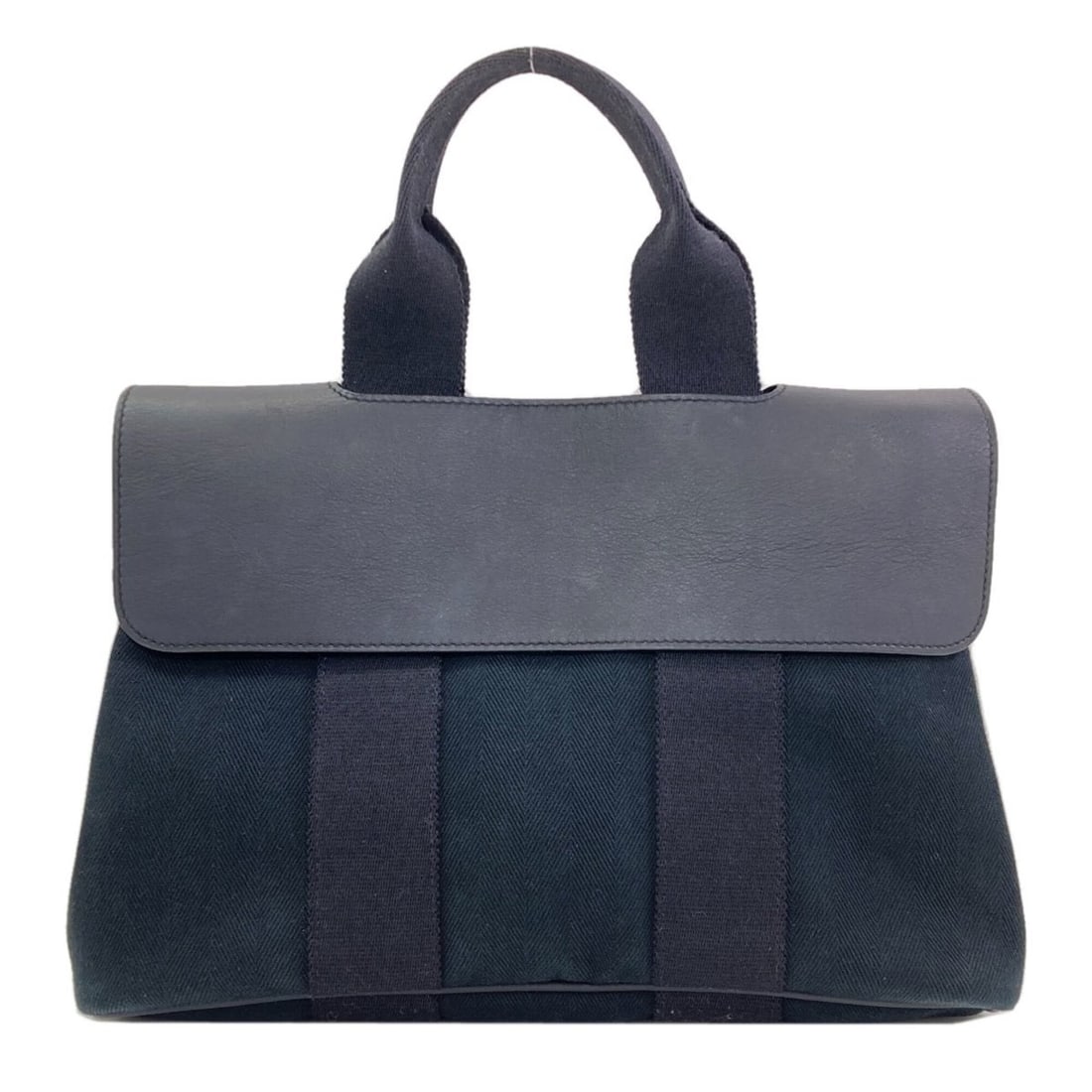 Hermes Valparaiso PM handbag, canvas, women's.: --- Catalog ---Category: SizeSize (HxWxD): 23cm x 30cm x 14cm / 9.05'' x 11.81'' x 5.51''Handle Length: 21cm / 8.26''Category: DesignType: HandbagColor: BlackGender: WomenMaterial: Canvas Category: Ge