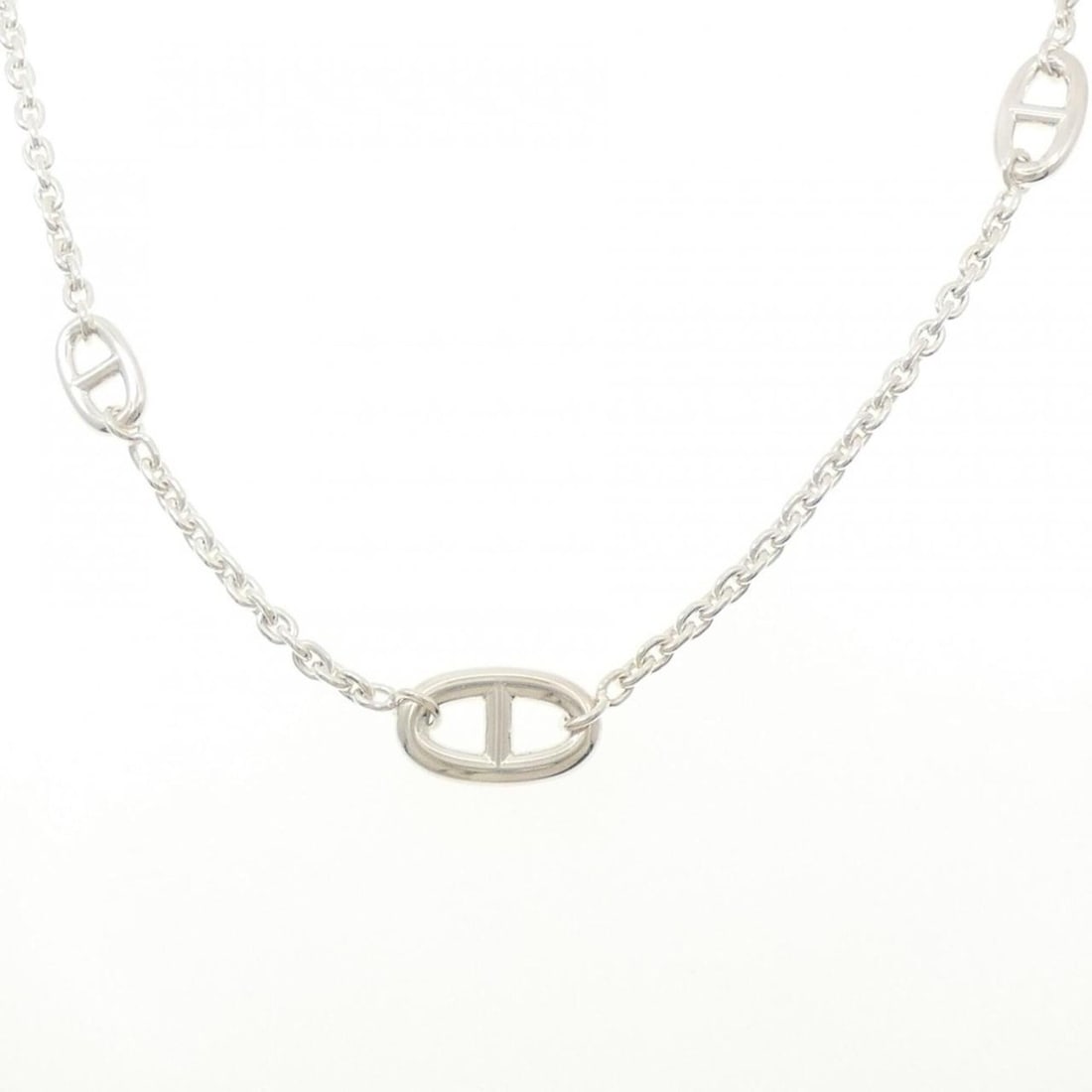 Hermes Farandole Necklace: --- Catalog ---Category: SizePendant Size: 13.8mm / 0.54''Neck Circumference: 78 cm / 30.7''Category: DesignColor: SilverGender: Women,MenMaterial: Silver 925Necklace Type: NecklaceCategory: