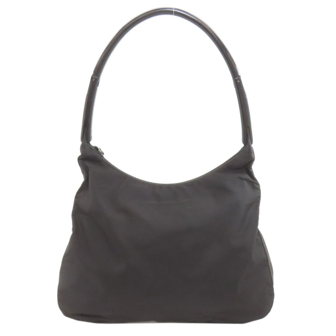 Prada logo hardware tote bag, nylon, women's. PRADA: --- Catalog ---Category: SizeSize (HxWxD): 23.5cm x 33.5cm x 6cm / 9.25'' x 13.18'' x 2.36''Handle Length: 50cm / 19.68''Category: DesignType: Tote bagColor: BlackGender: WomenClosure: ZipperMaterial: